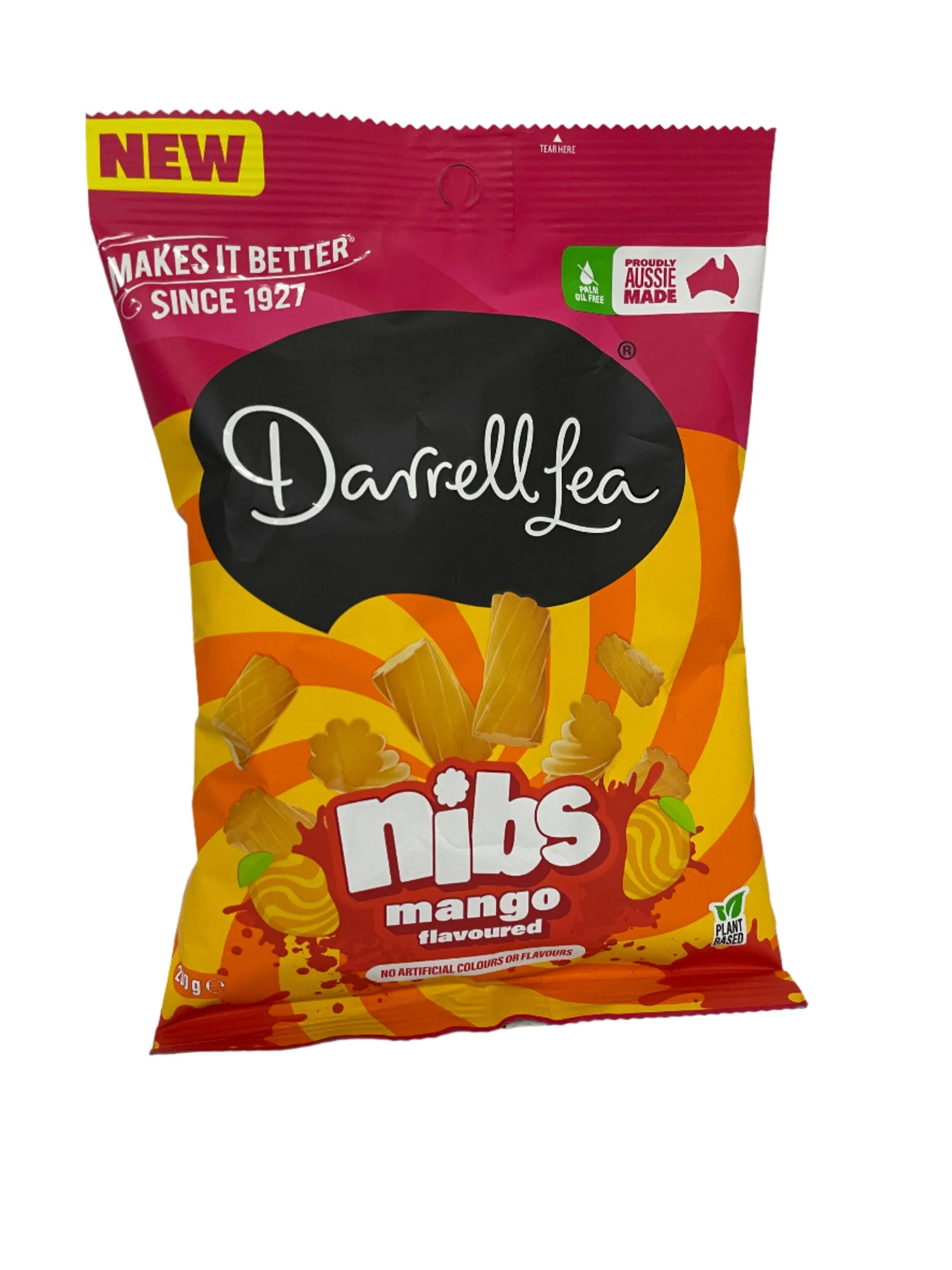 Darrell Lea Mango Nibs 200g