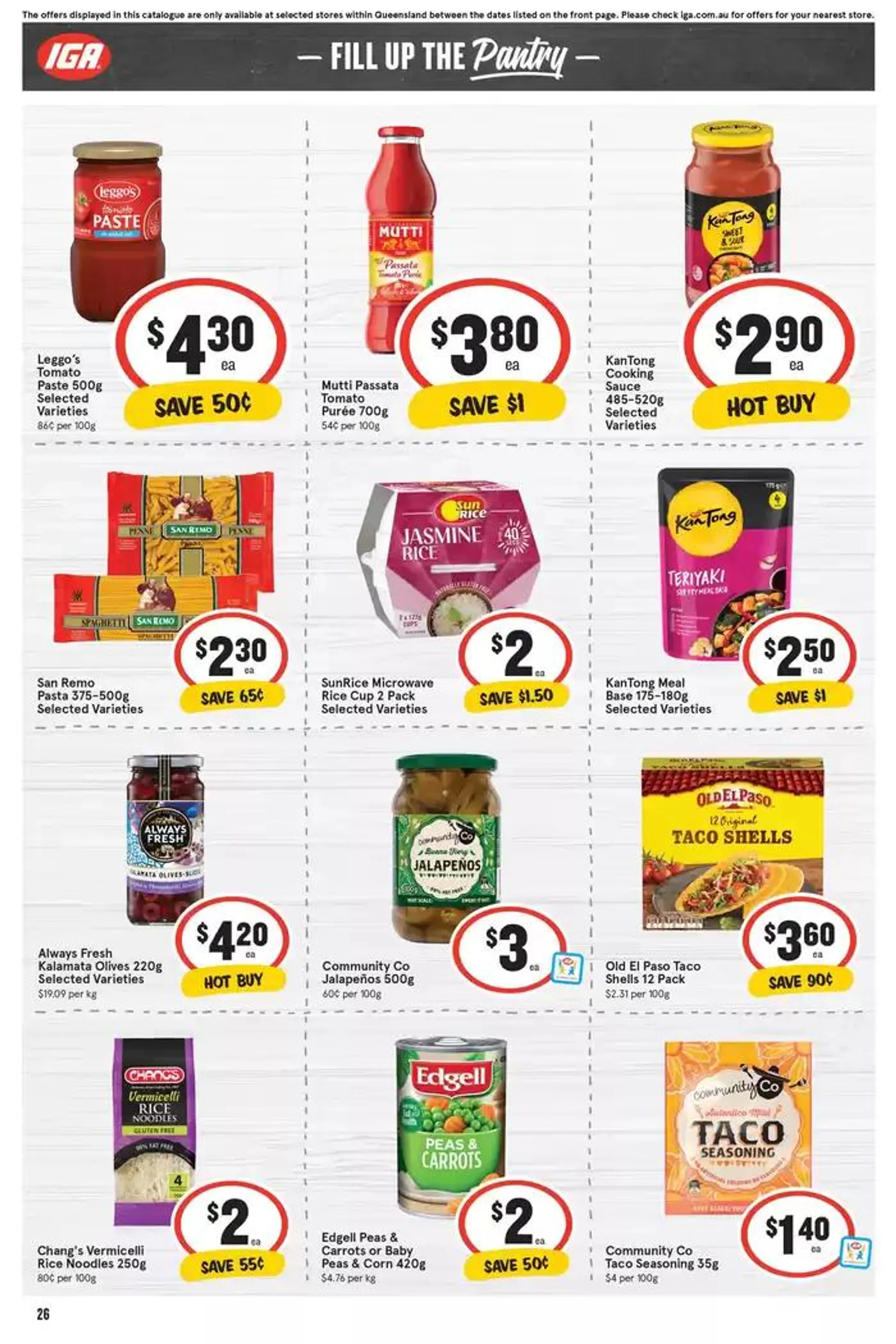 IGA - 1/2 Price - 25/09 - Catalogue valid from 25 September to 1 October 2024 - page 26