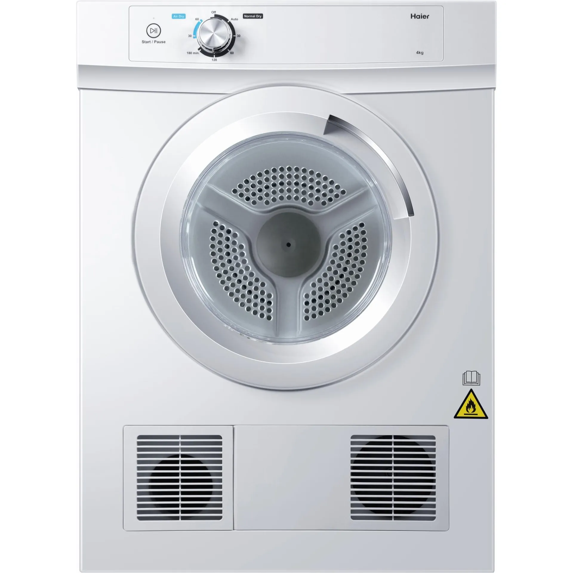 Haier HDV40A1 4kg Sensor Vented Dryer