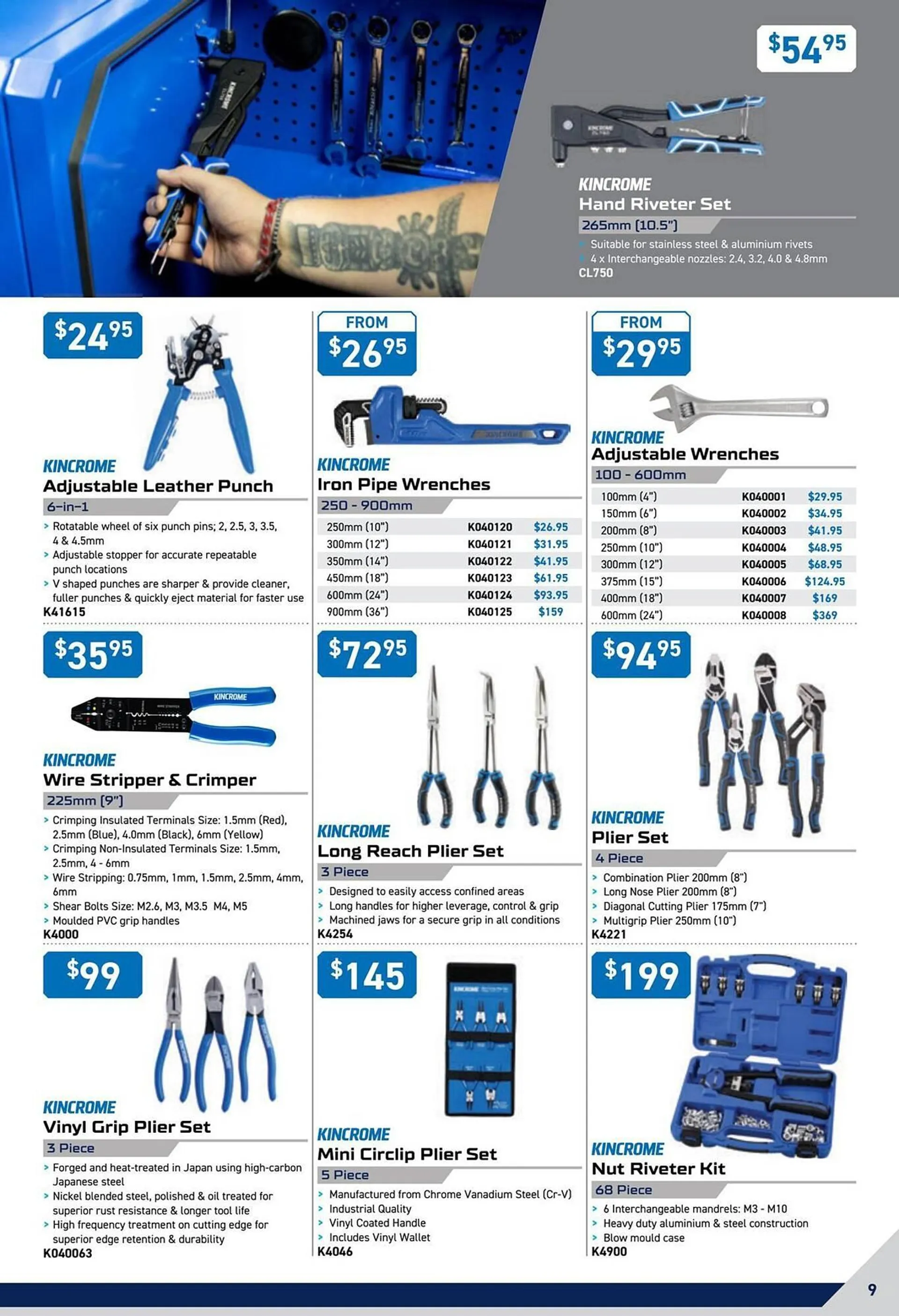 Kincrome catalogue - Catalogue valid from 14 April to 30 May 2025 - page 9
