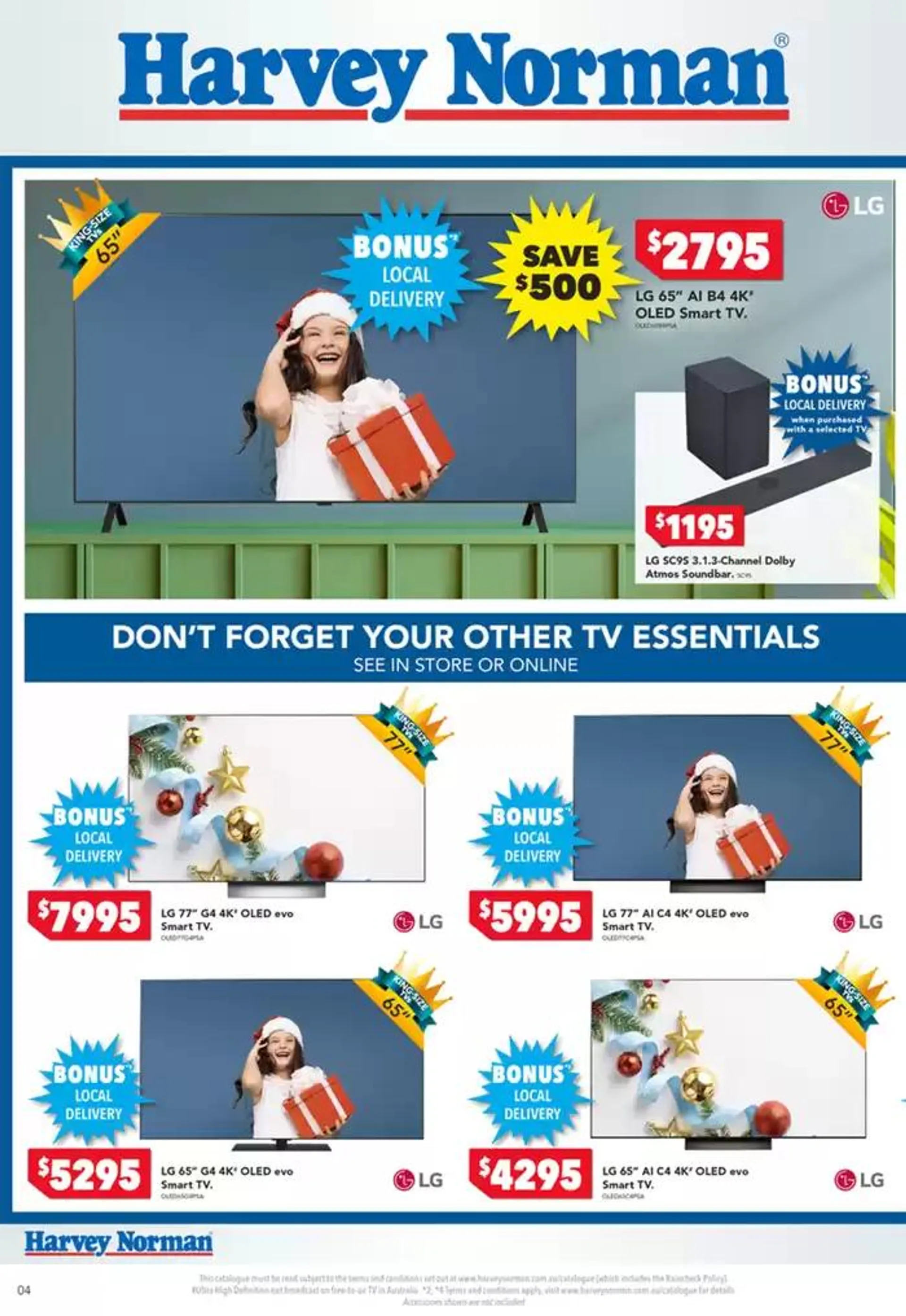 TVs Pre-Christmas Delivery - Catalogue valid from 5 December to 15 December 2024 - page 4