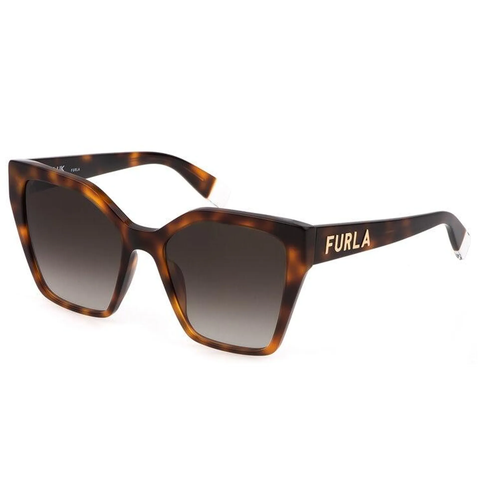 Furla Sunglass SFU686 540752 Shiny Dark Havana