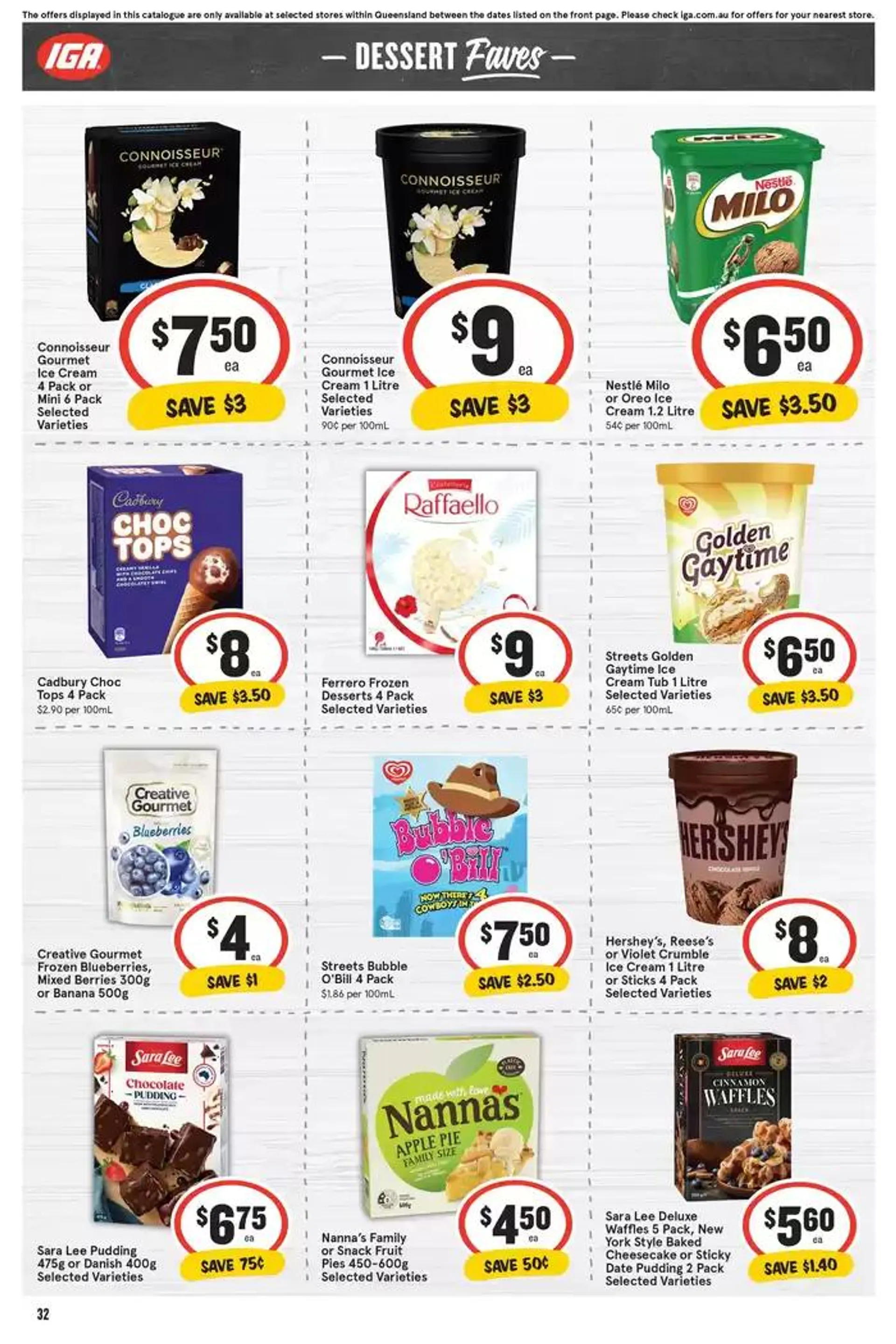 IGA - 1/2 Price - 25/09 - Catalogue valid from 25 September to 1 October 2024 - page 32