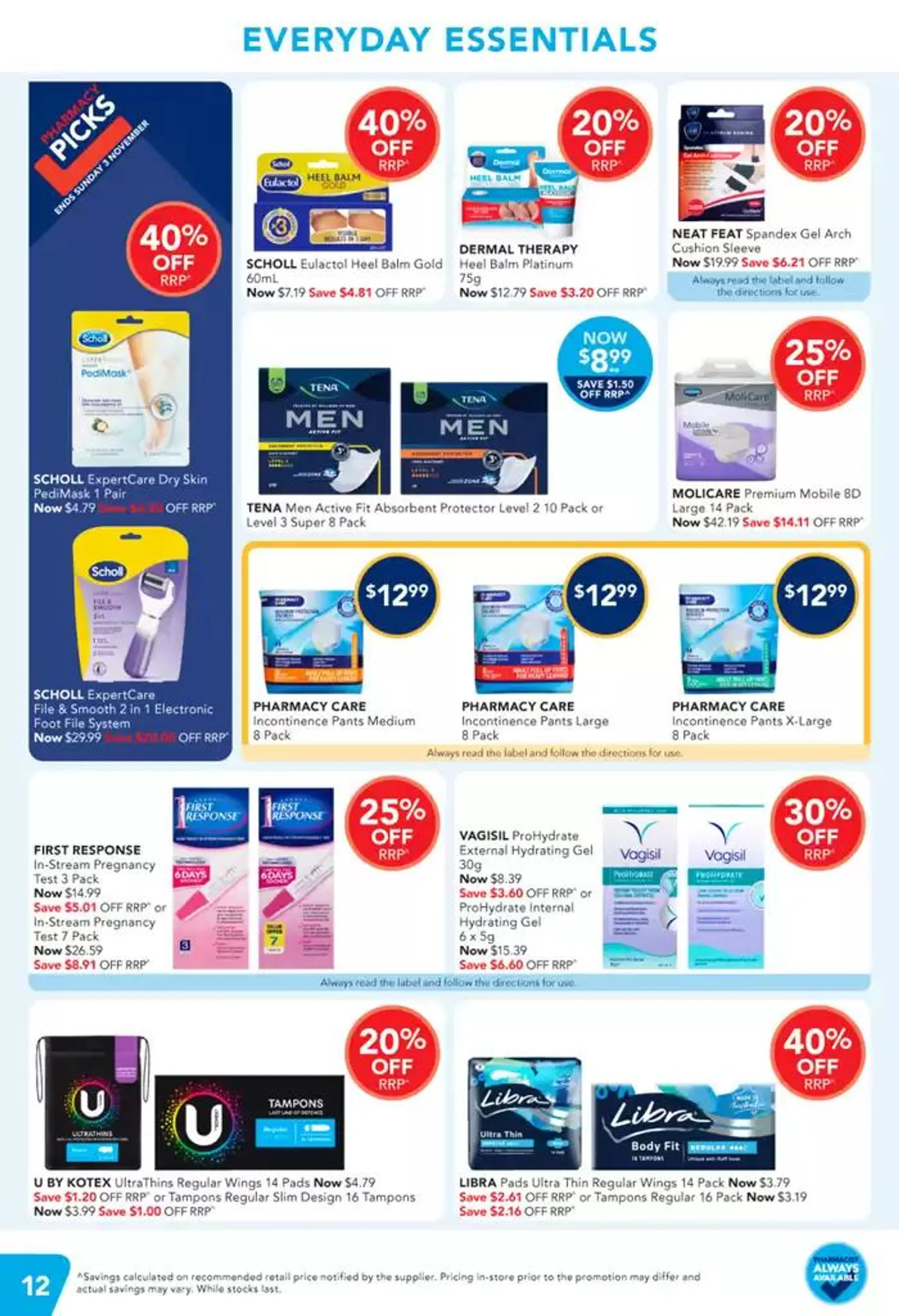 Healthy Choices. Incredible Savings. - Catalogue valid from 3 October to 13 October 2024 - page 12