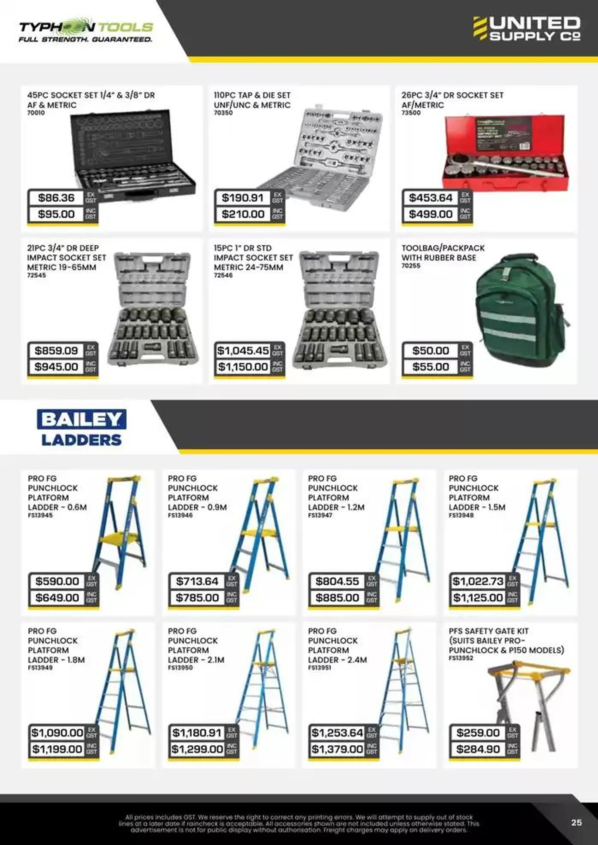 Tool Centre McKinnon Jan-Mar 2025 - Catalogue valid from 24 December to 31 March 2025 - page 25