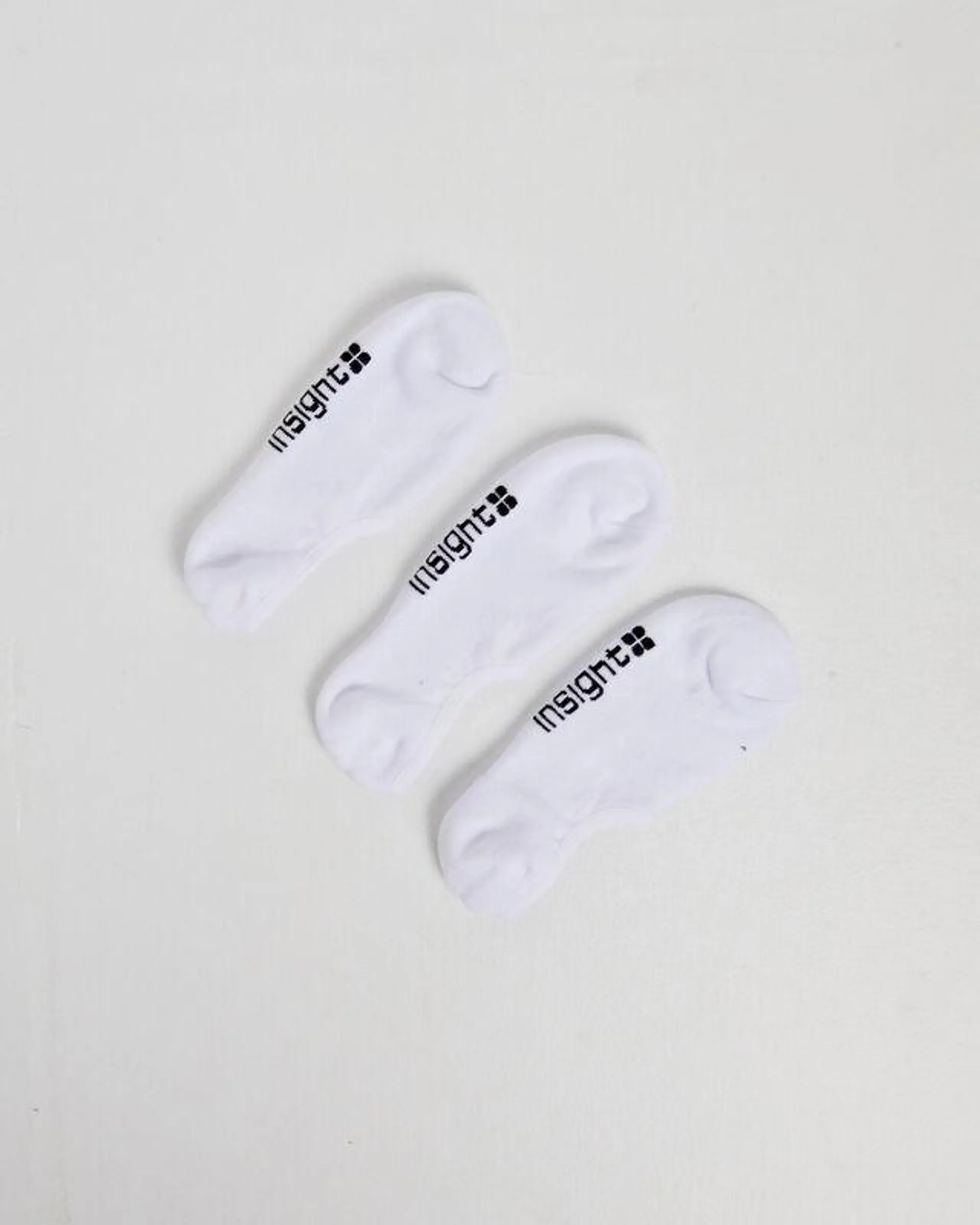 3pk Logo Invisible Sock