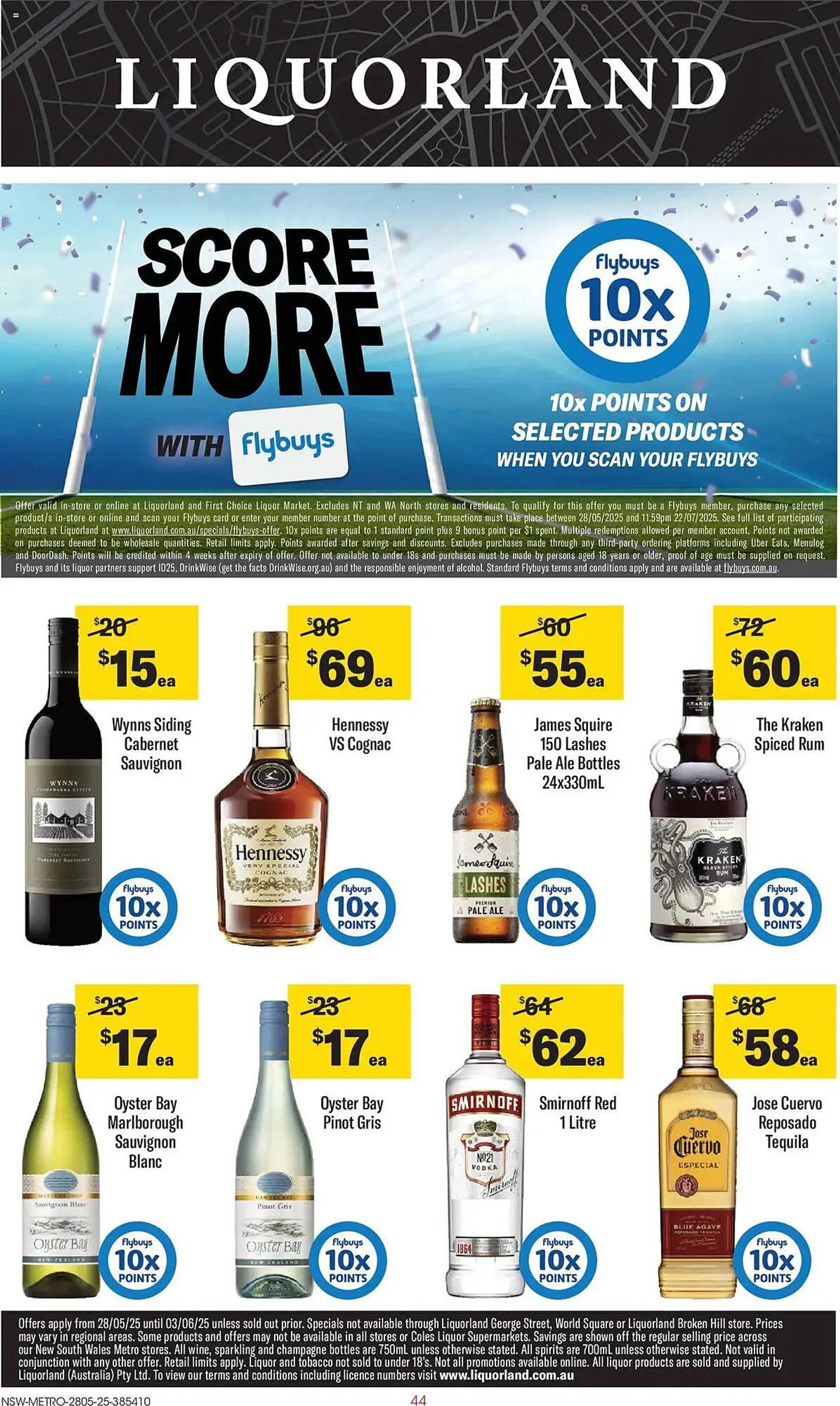 Liquorland catalogue - Catalogue valid from 28 May to 3 June 2025 - page 1