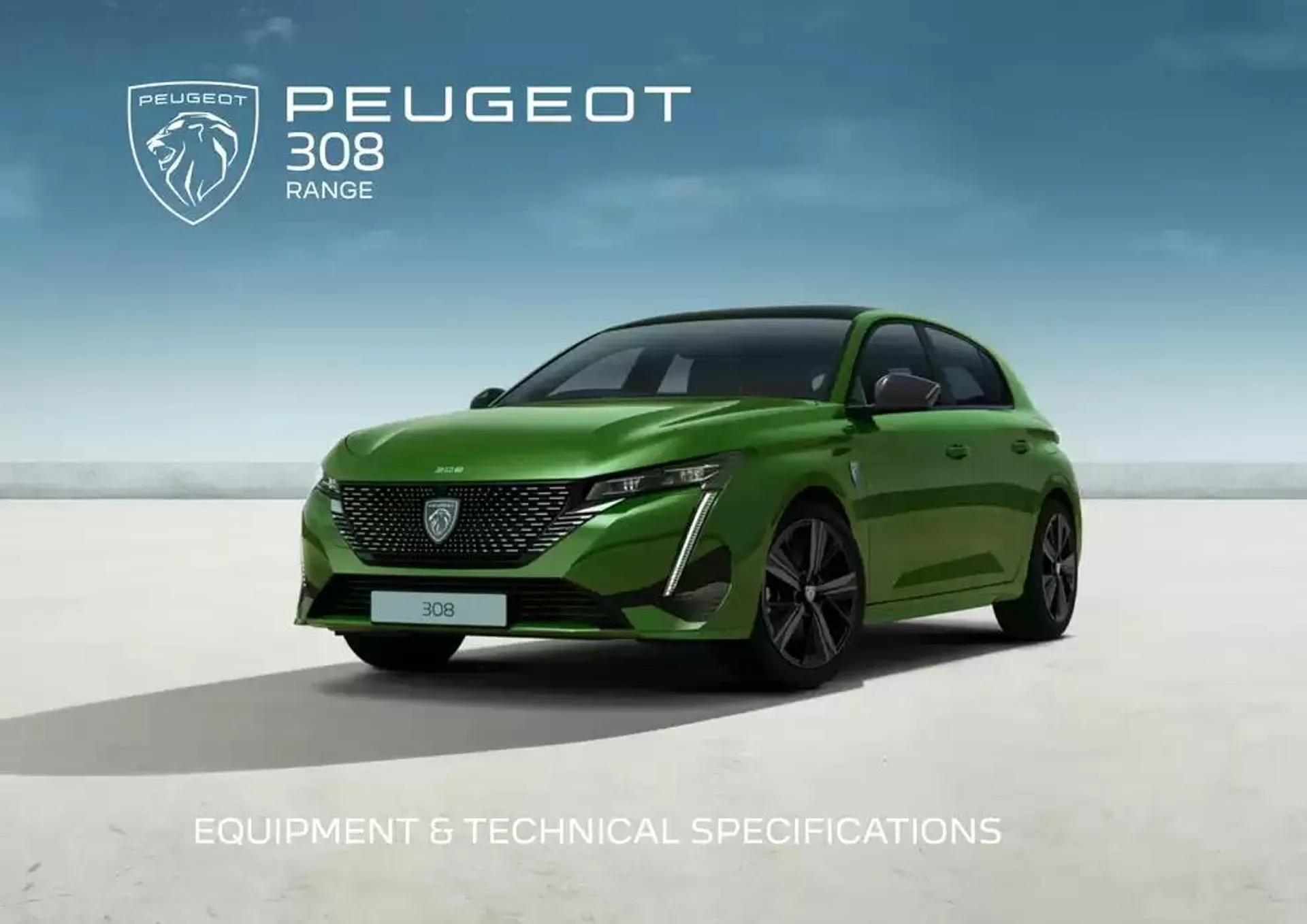 Peugeot 308 BROCHURE - Catalogue valid from 2 October to 2 October 2025 - page 1