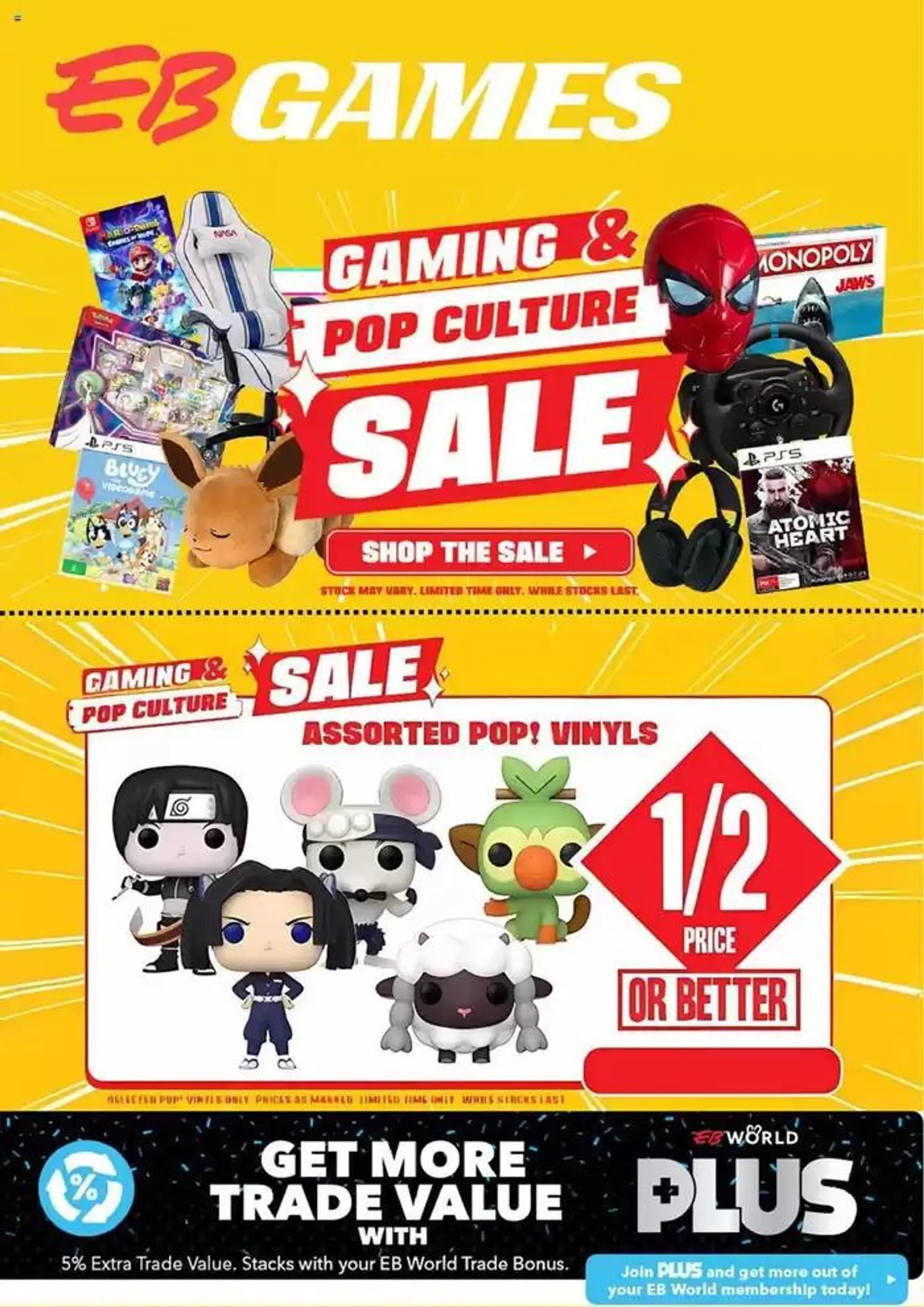 Gaming & Pop Culture Sale - 1