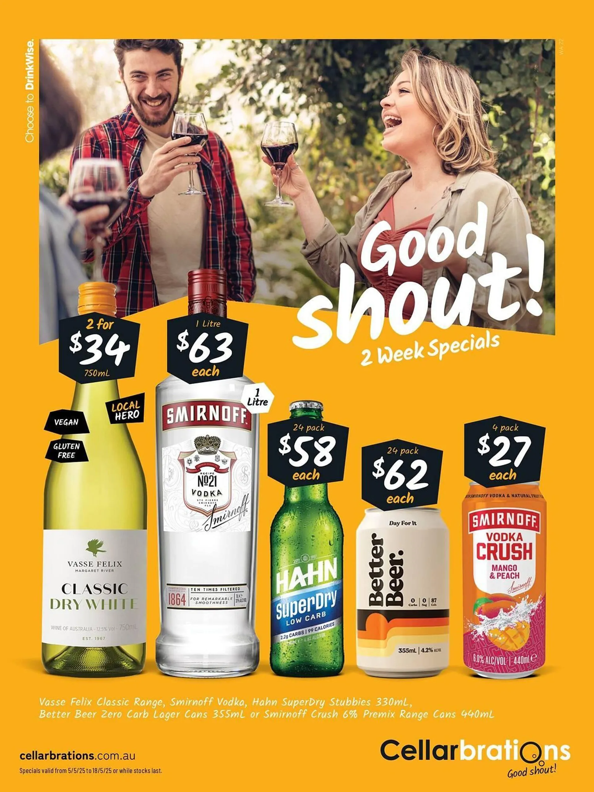 Cellarbrations catalogue - Catalogue valid from 19 May to 6 June 2025 - page 1