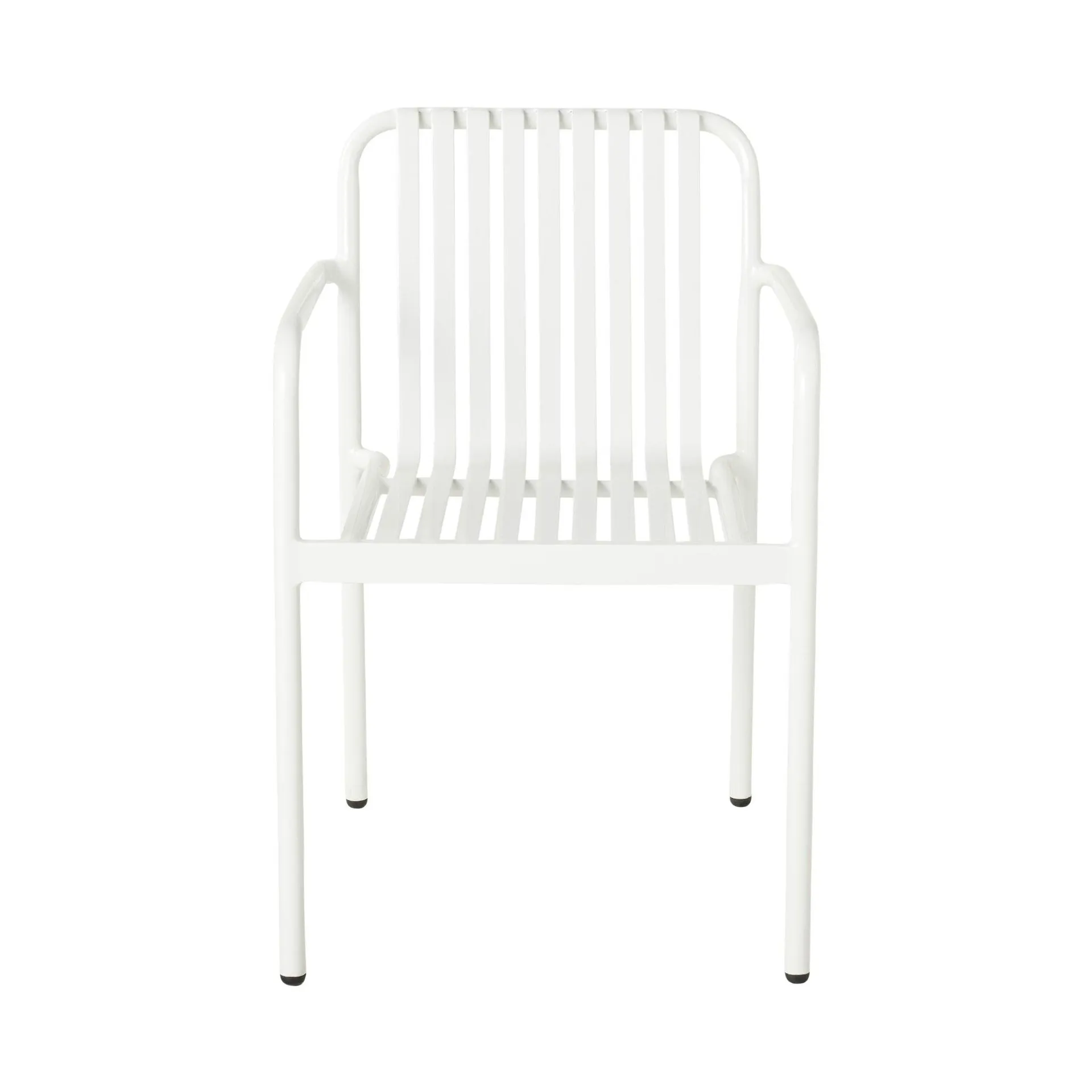 Kasper Aluminium Dining Chair White