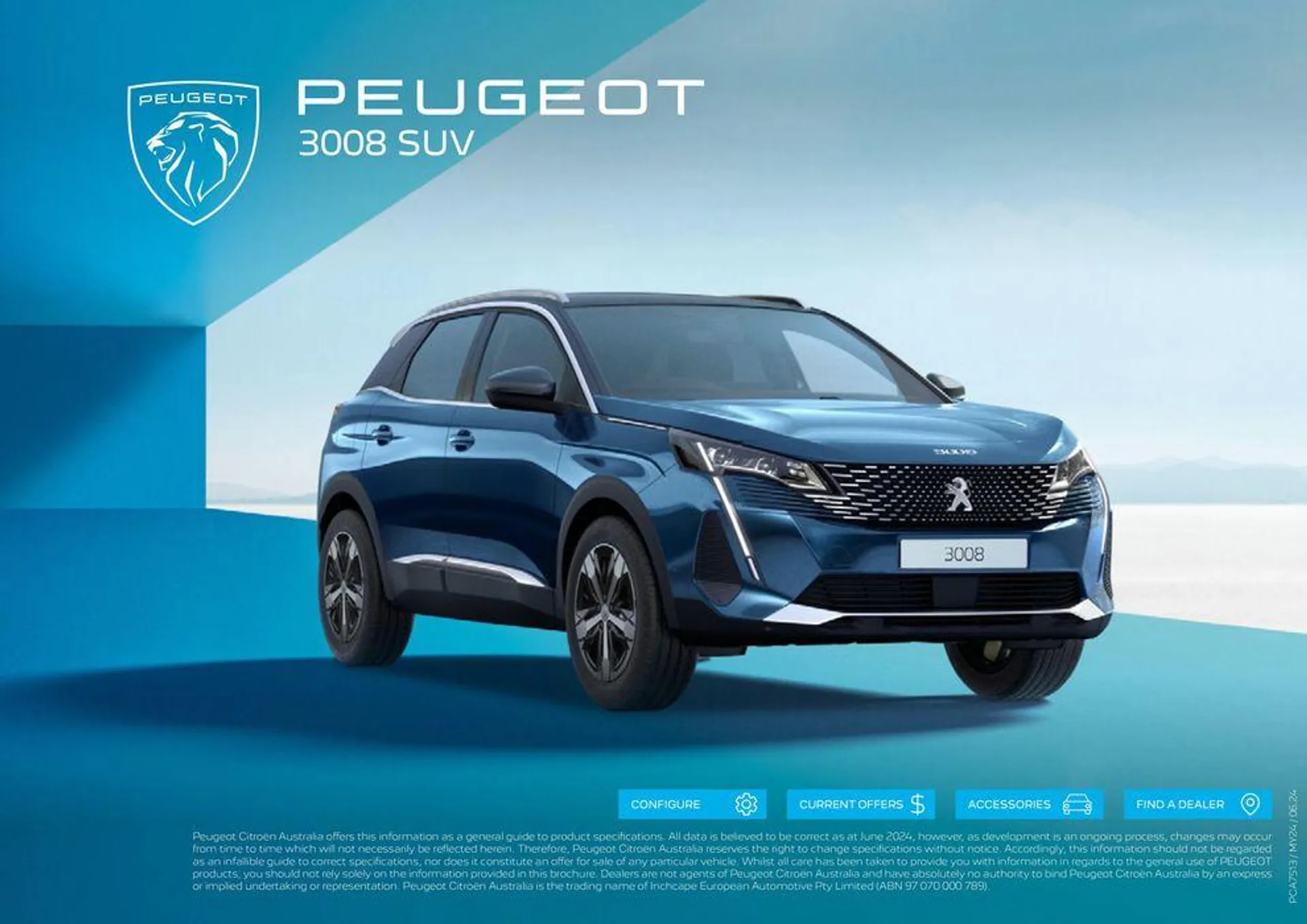 Peugeot 3008 SUV BROCHURE - Catalogue valid from 5 July to 5 July 2025 - page 8