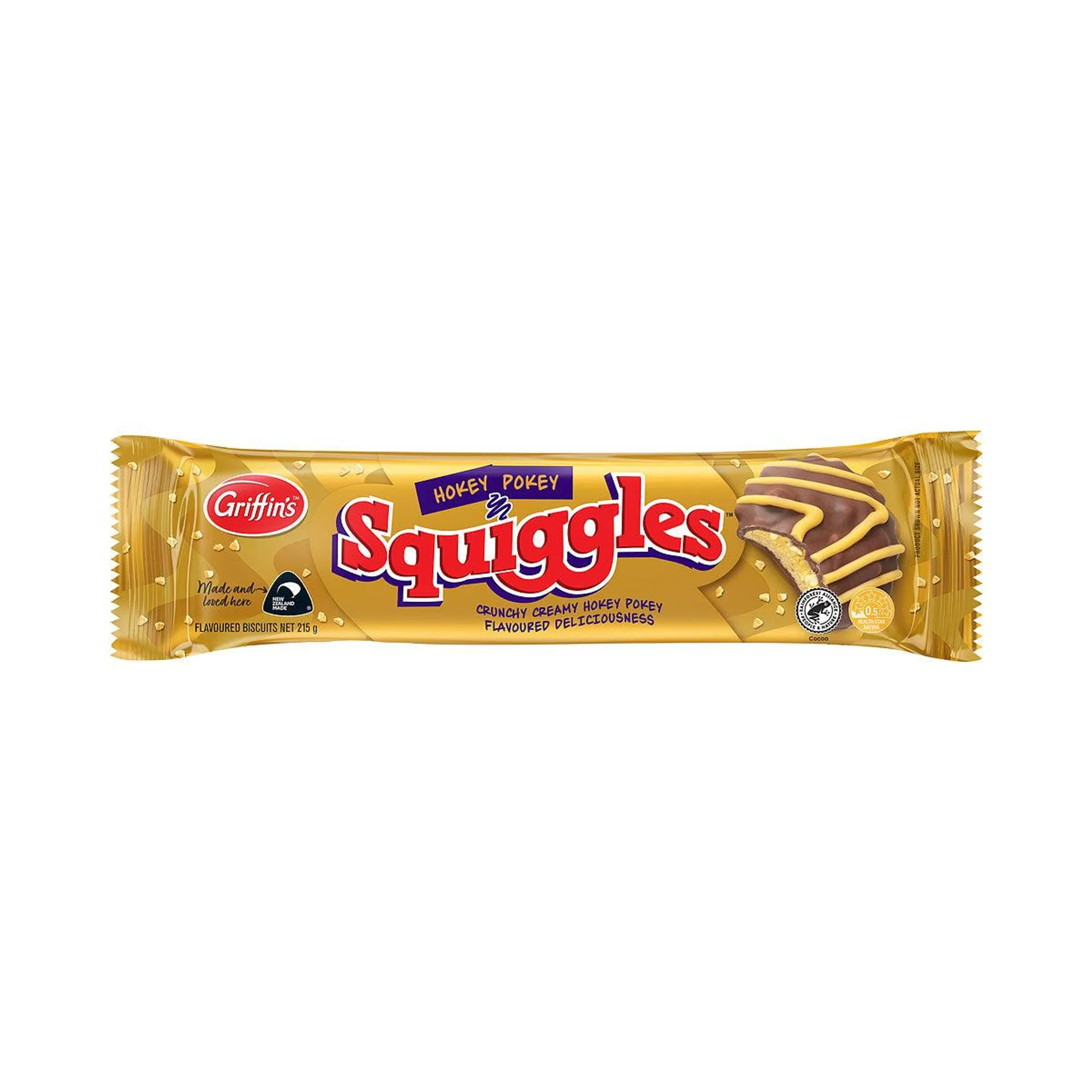 Griffin's Squiggles Hokey Pokey 215g