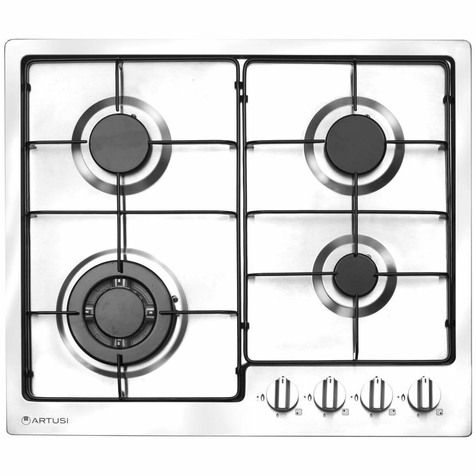 Artusi 60cm Natural Gas Cooktop CAGH600X