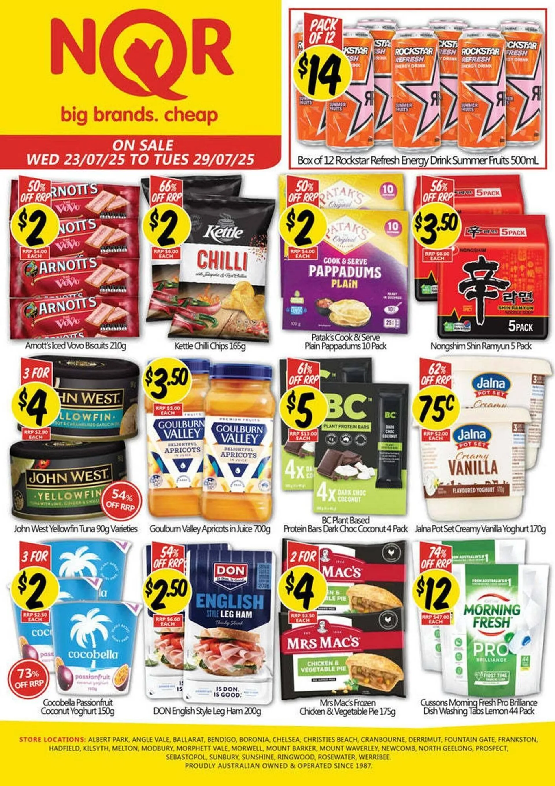 NQR catalogue - Catalogue valid from 23 July to 29 July 2025 - page 1