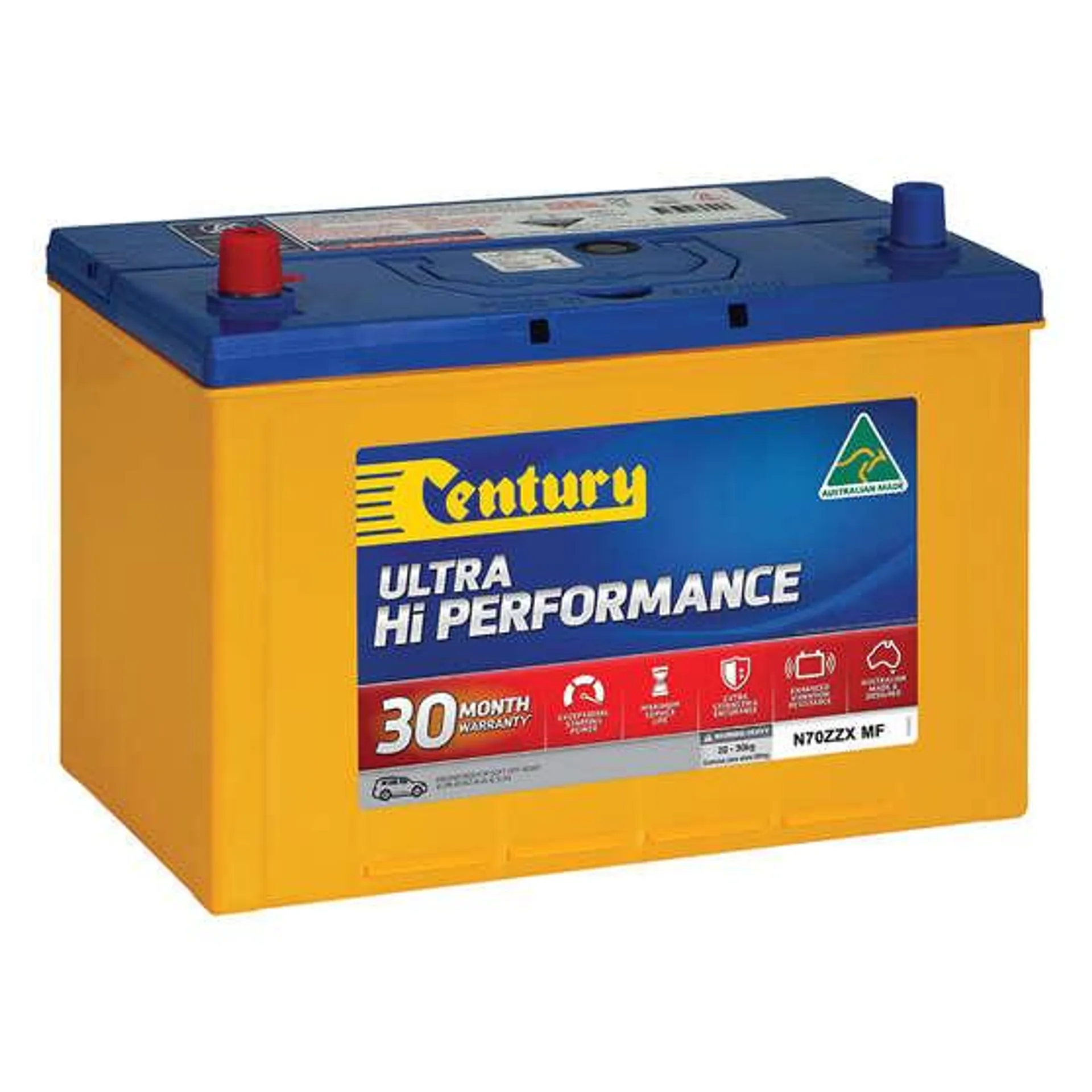 Century Ultra Hi Performance 4WD Battery N70ZZX MF