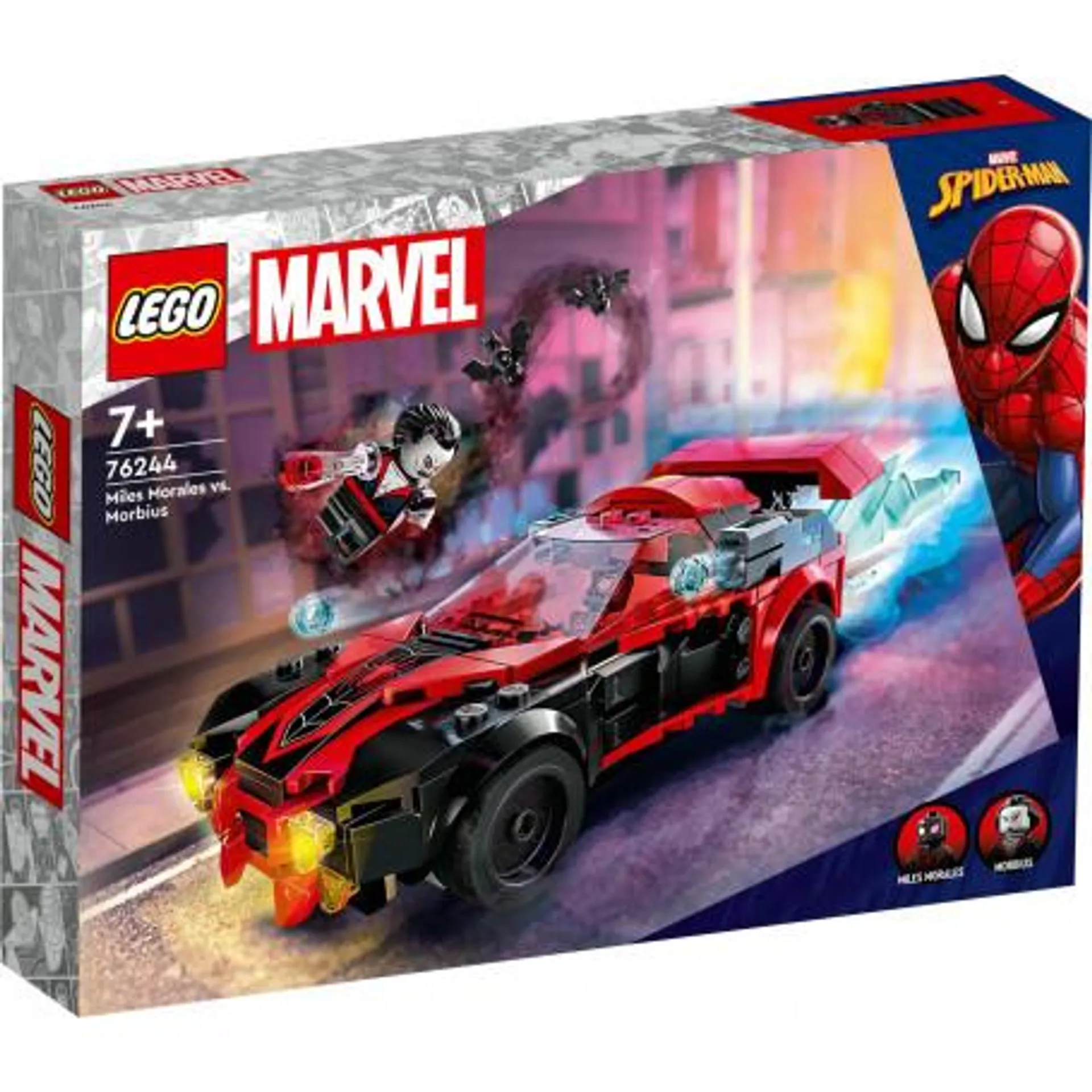 LEGO Super Heroes Miles Morales vs. Morbius 76244