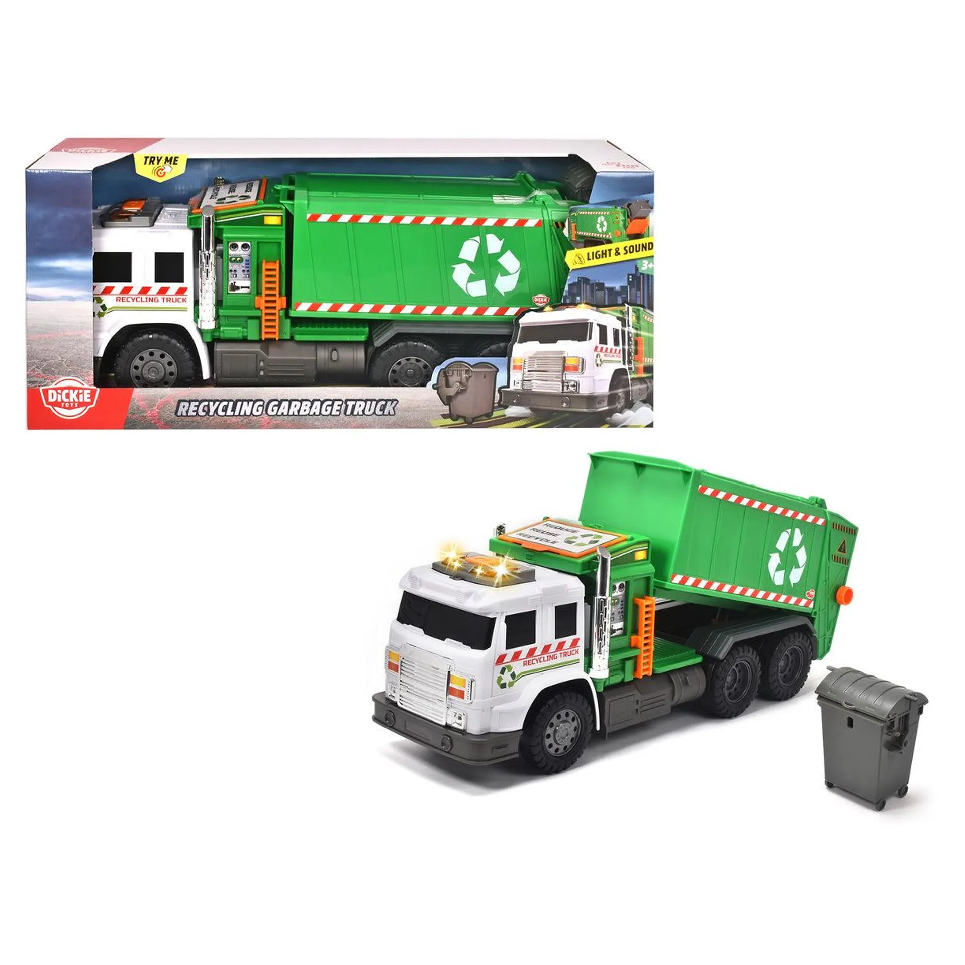 Dickie Toys Recycling Garbage Truck (55 cm)