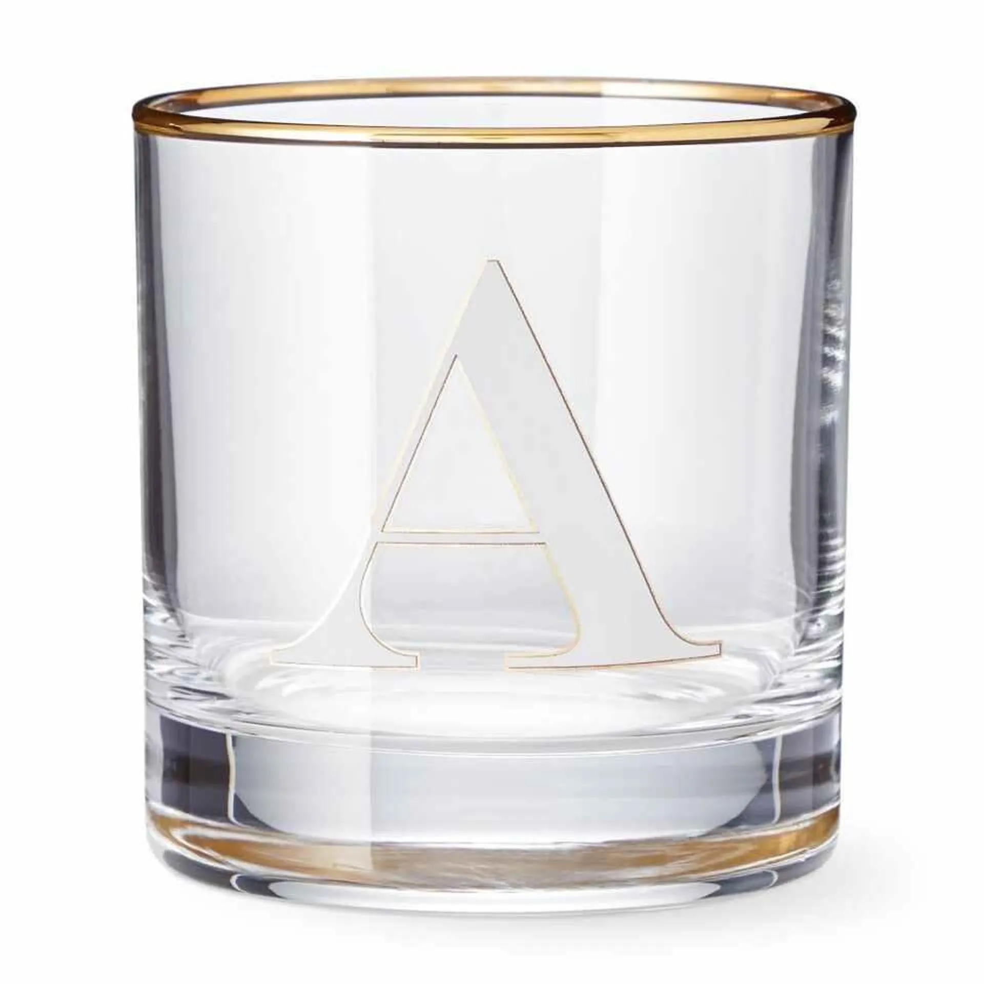 Monogram Double Old-Fashioned Glass