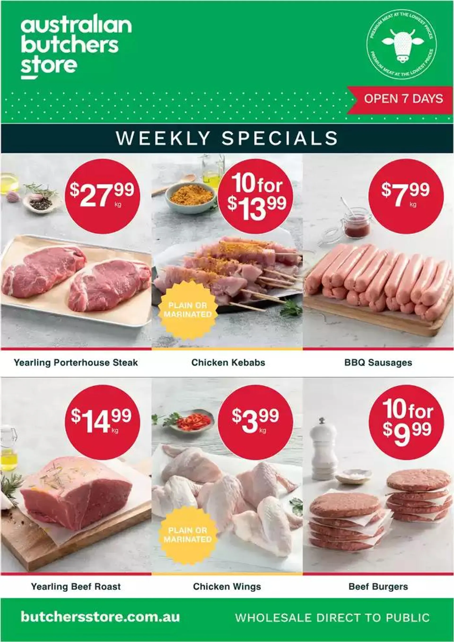 Weekly Specials - 1