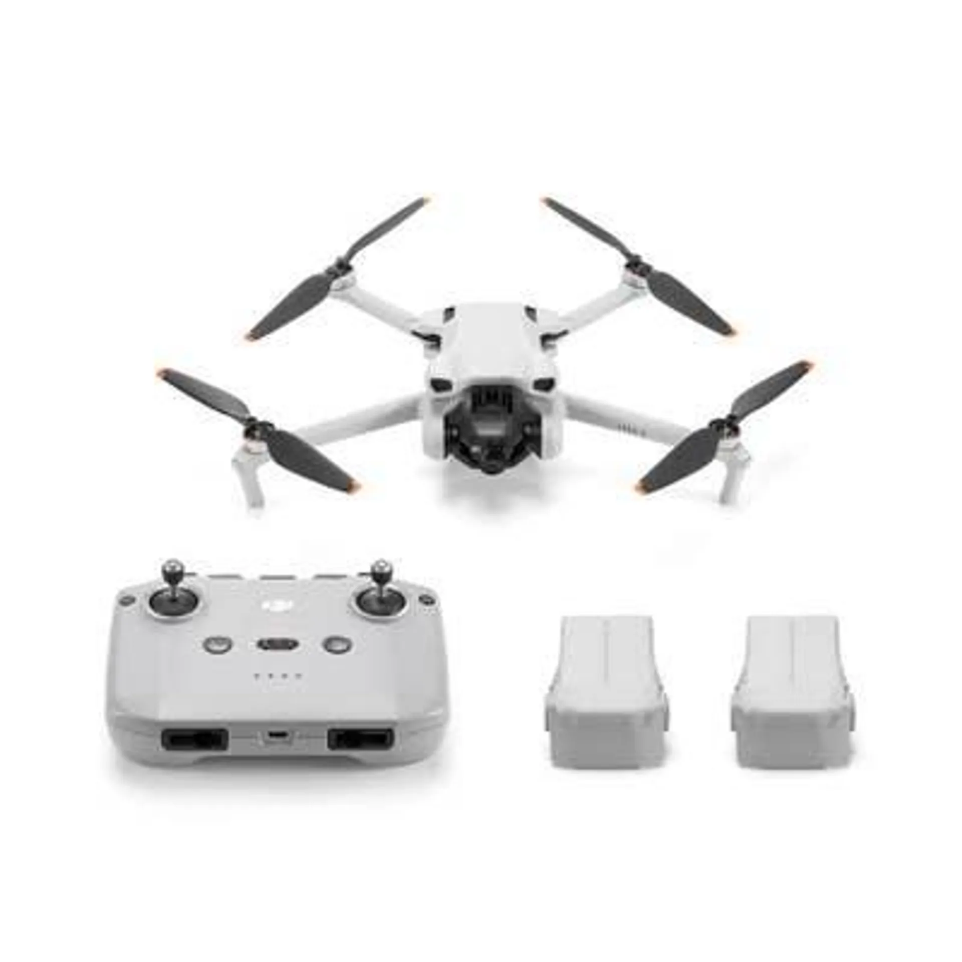 DJI Mini 3 Drone With RC-N1 Remote + Fly More Combo Plus