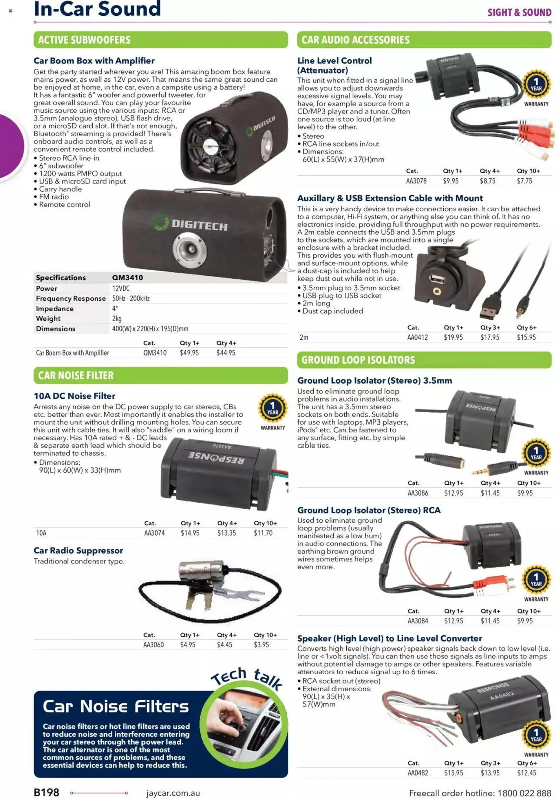 Jaycar Annual Engineering & Scientific Catalogue - Catalogue valid from 27 October to 31 December 2024 - page 198