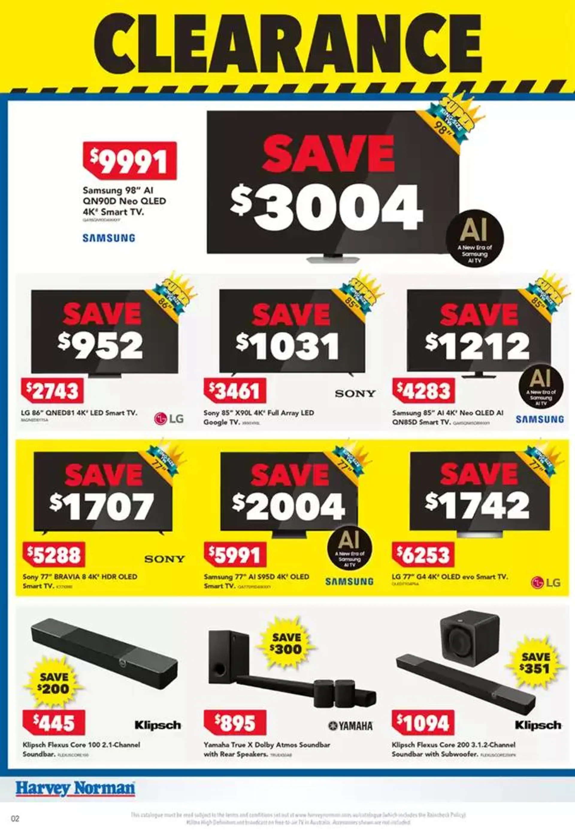 Home Appliance and TV & Audio Clearance - Catalogue valid from 3 January to 8 January 2025 - page 8