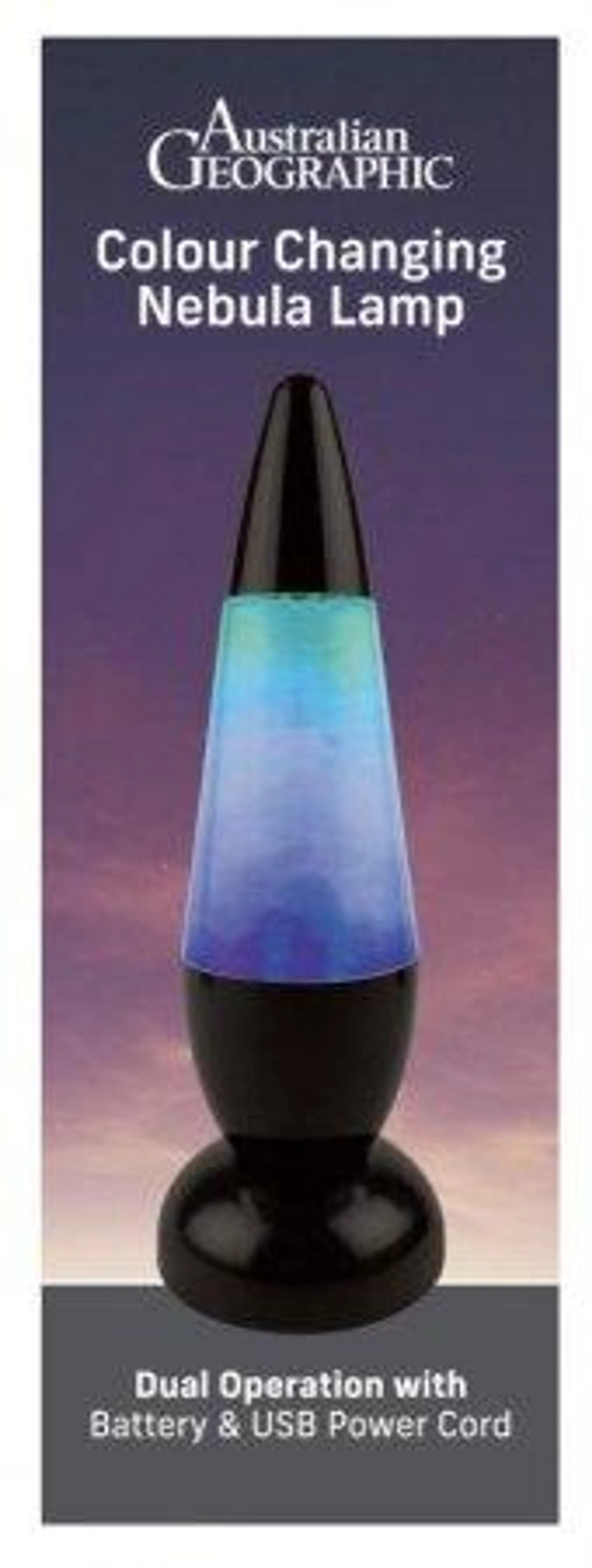 Australian Geographic Colour Changing Lamp: Nebula