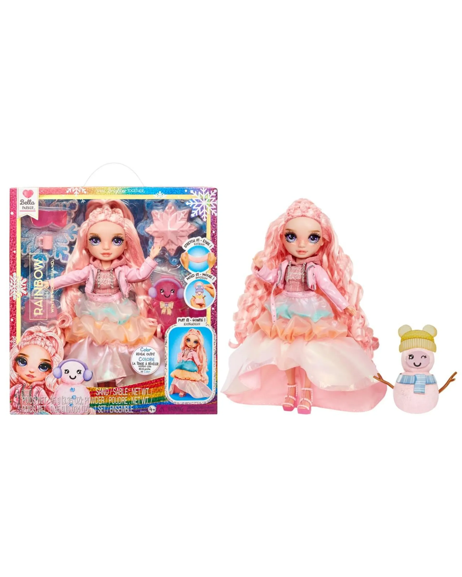 Rainbow High Winter Wonderland Bella - Pink Fashion Doll