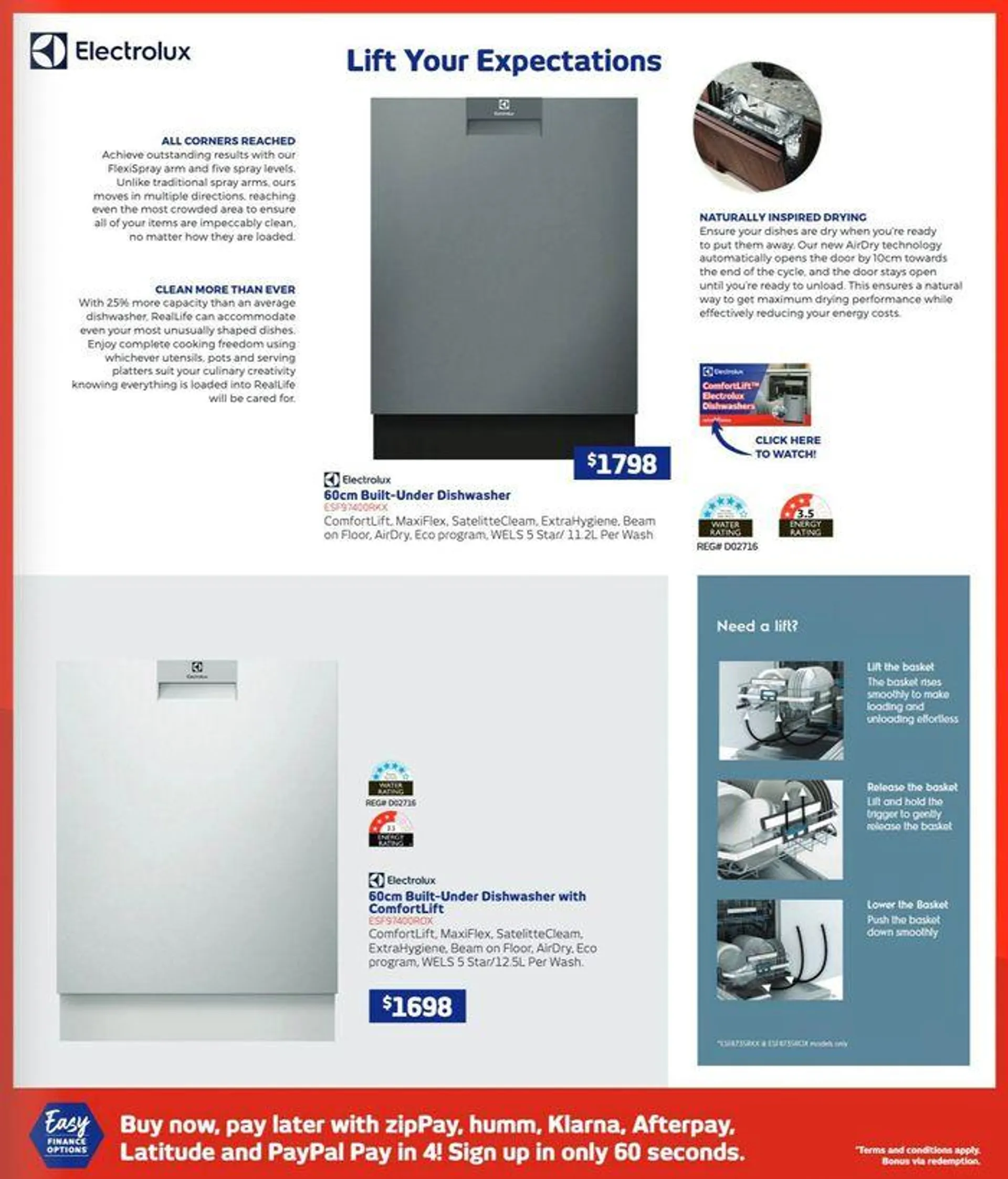 Electrolux & Westinghouse Kitchen Guide - Catalogue valid from 2 August to 31 August 2024 - page 12