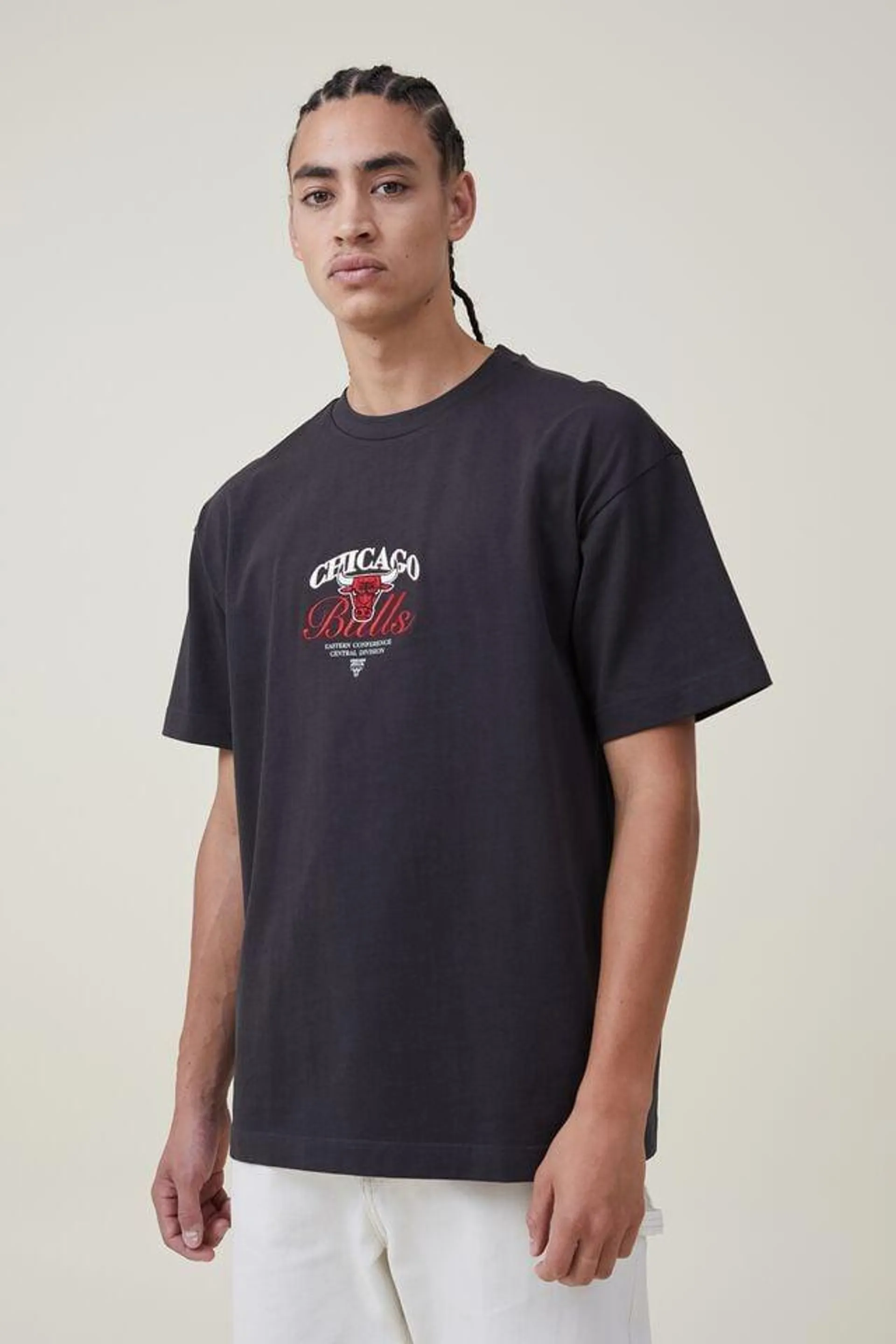 NBA Chicago Bulls Box Fit T-Shirt