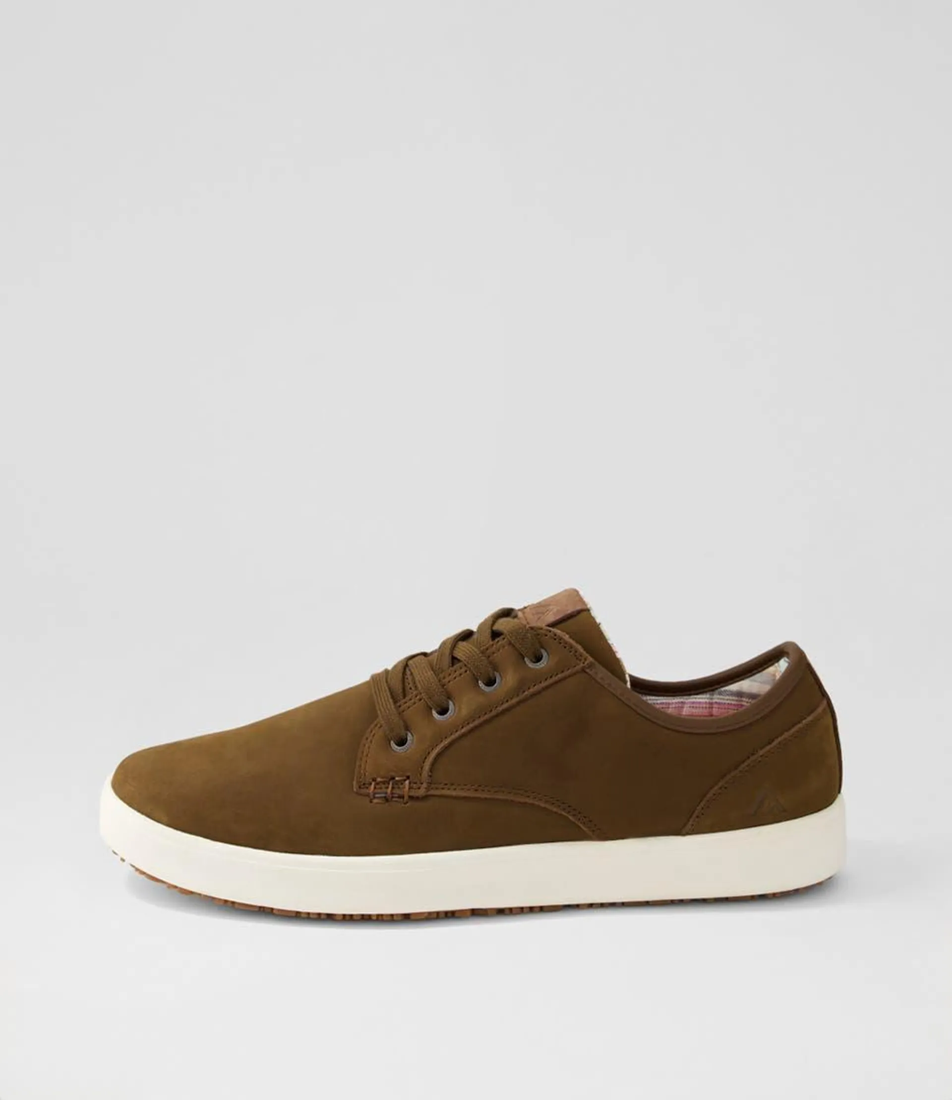 nexus dark brown nubuck sneakers