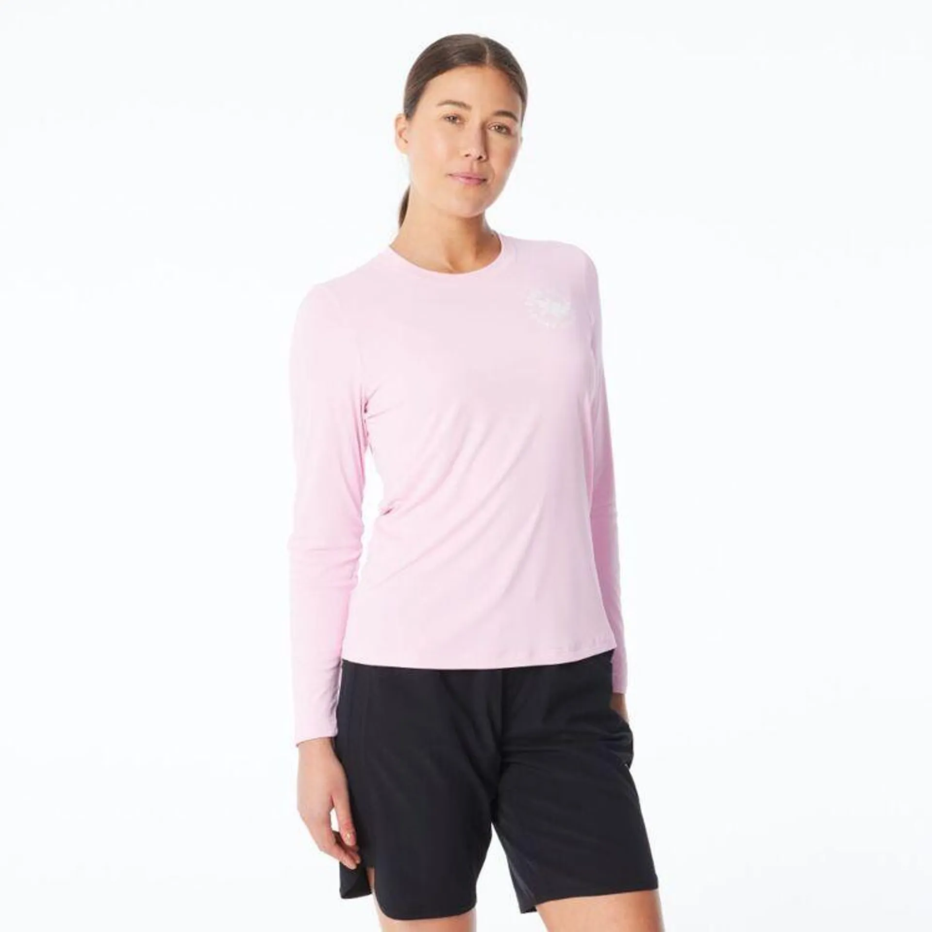 Body Glove Women's Long Sleeve Surf Tee Pink