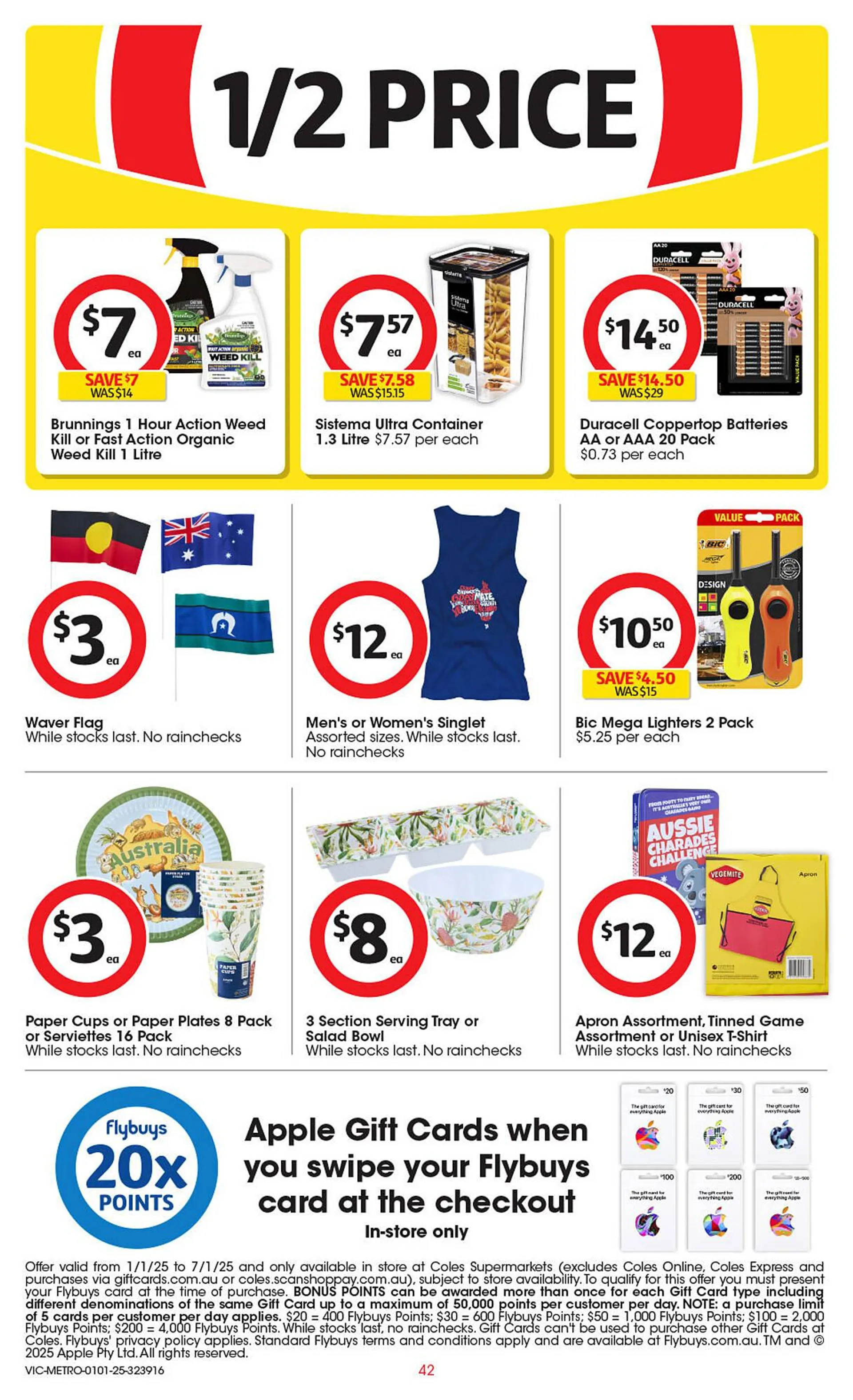 Coles catalogue - Catalogue valid from 1 January to 7 January 2025 - page 43