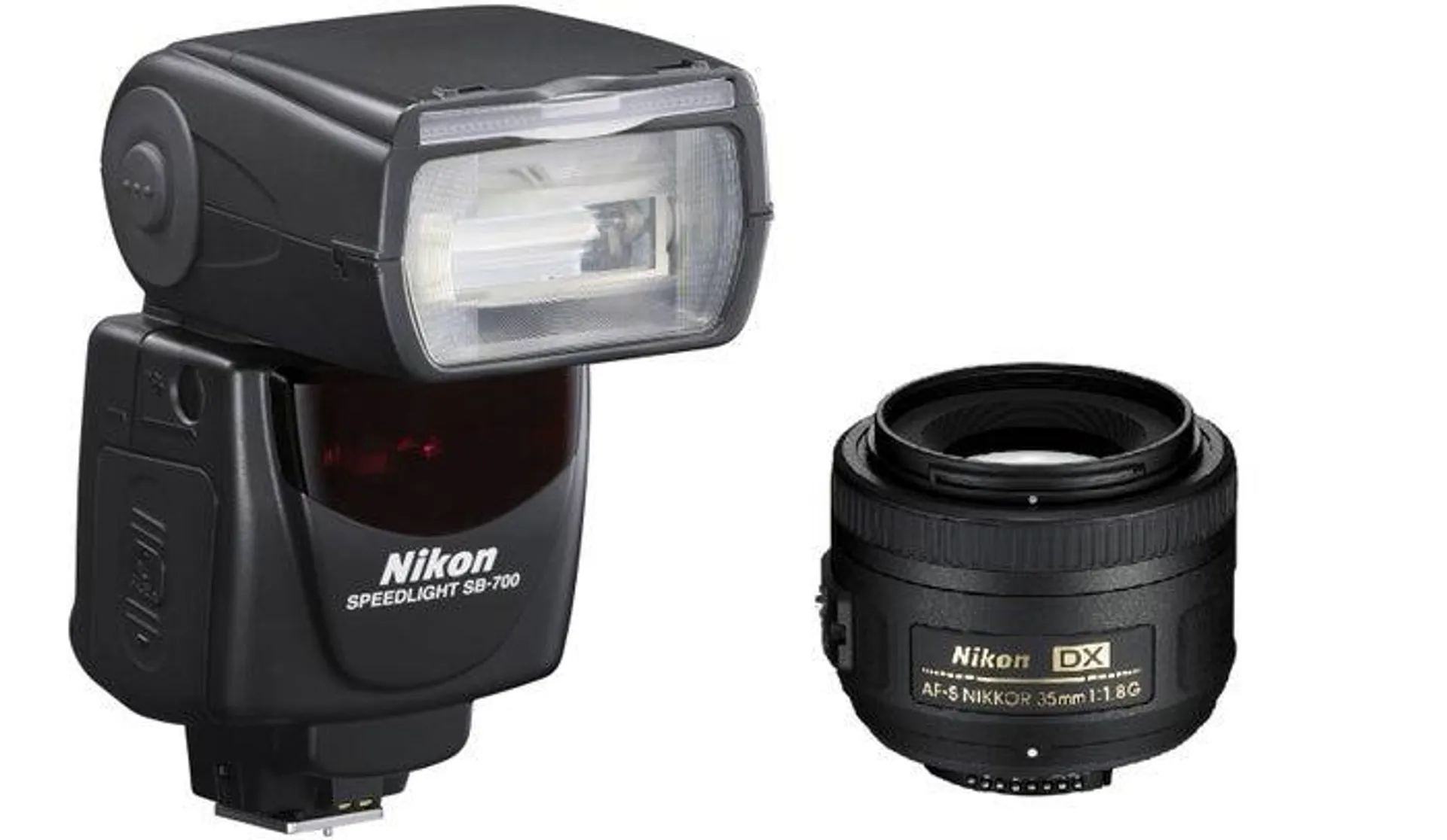 Nikon DX Portrait Kit with AF-S DX 35MM f/1.8G & SB-700 Flash