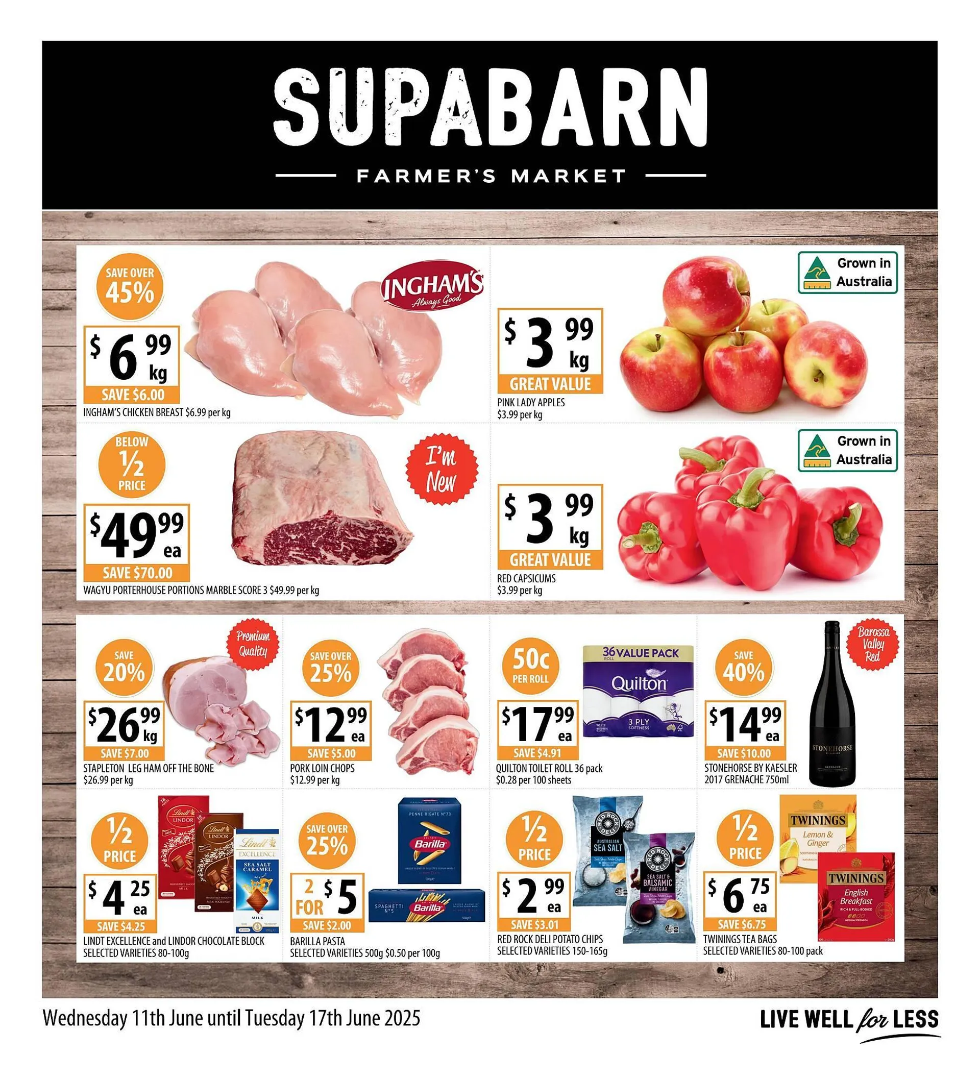 Supabarn catalogue - Catalogue valid from 11 June to 17 June 2025 - page 1