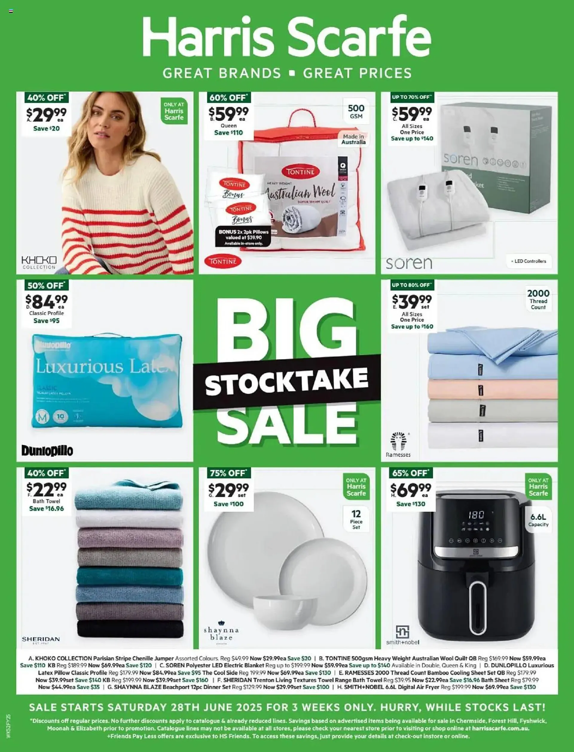 Harris Scarfe catalogue - 1