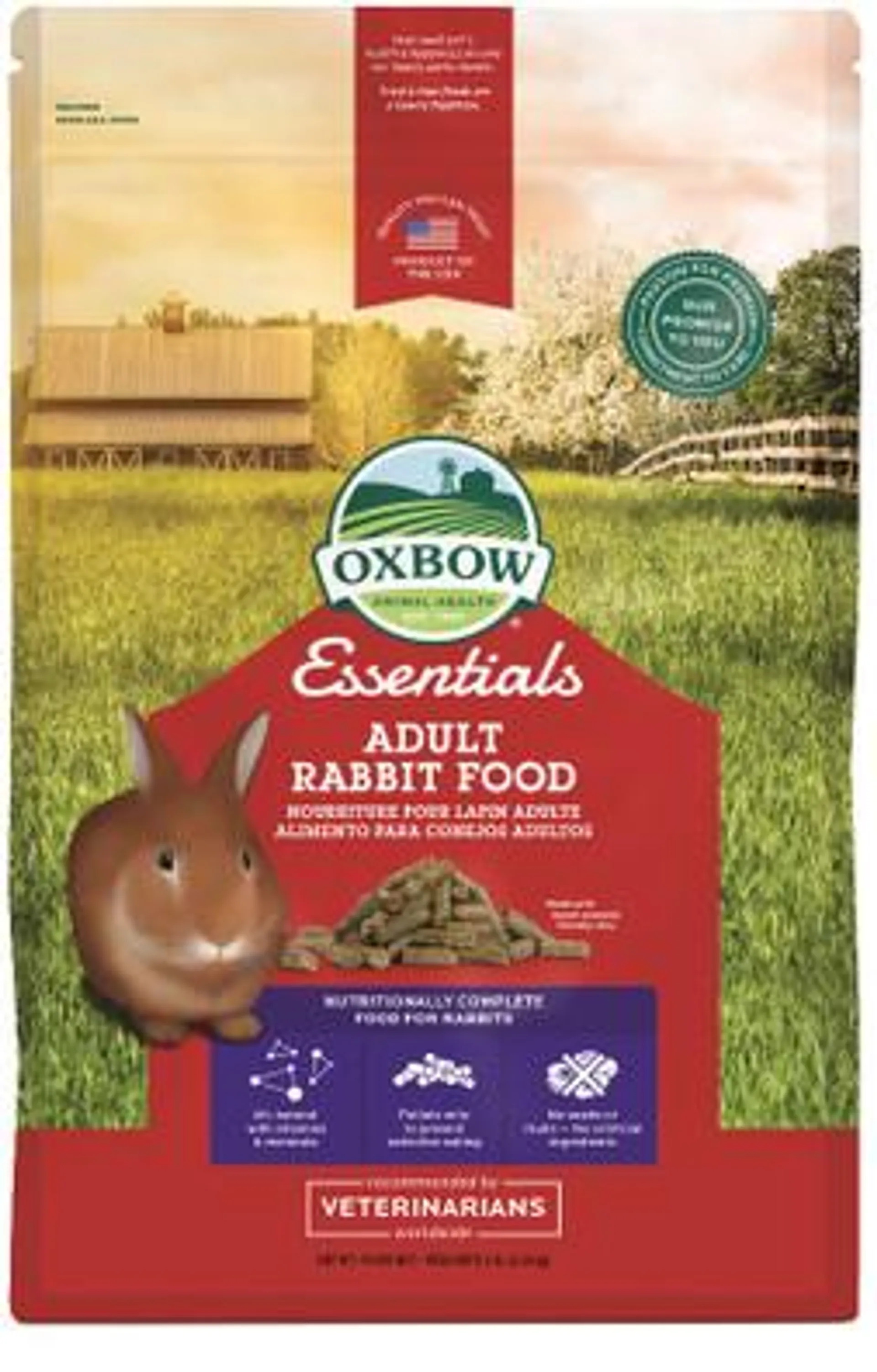 Oxbow Essentials Adult Rabbit Dry Food