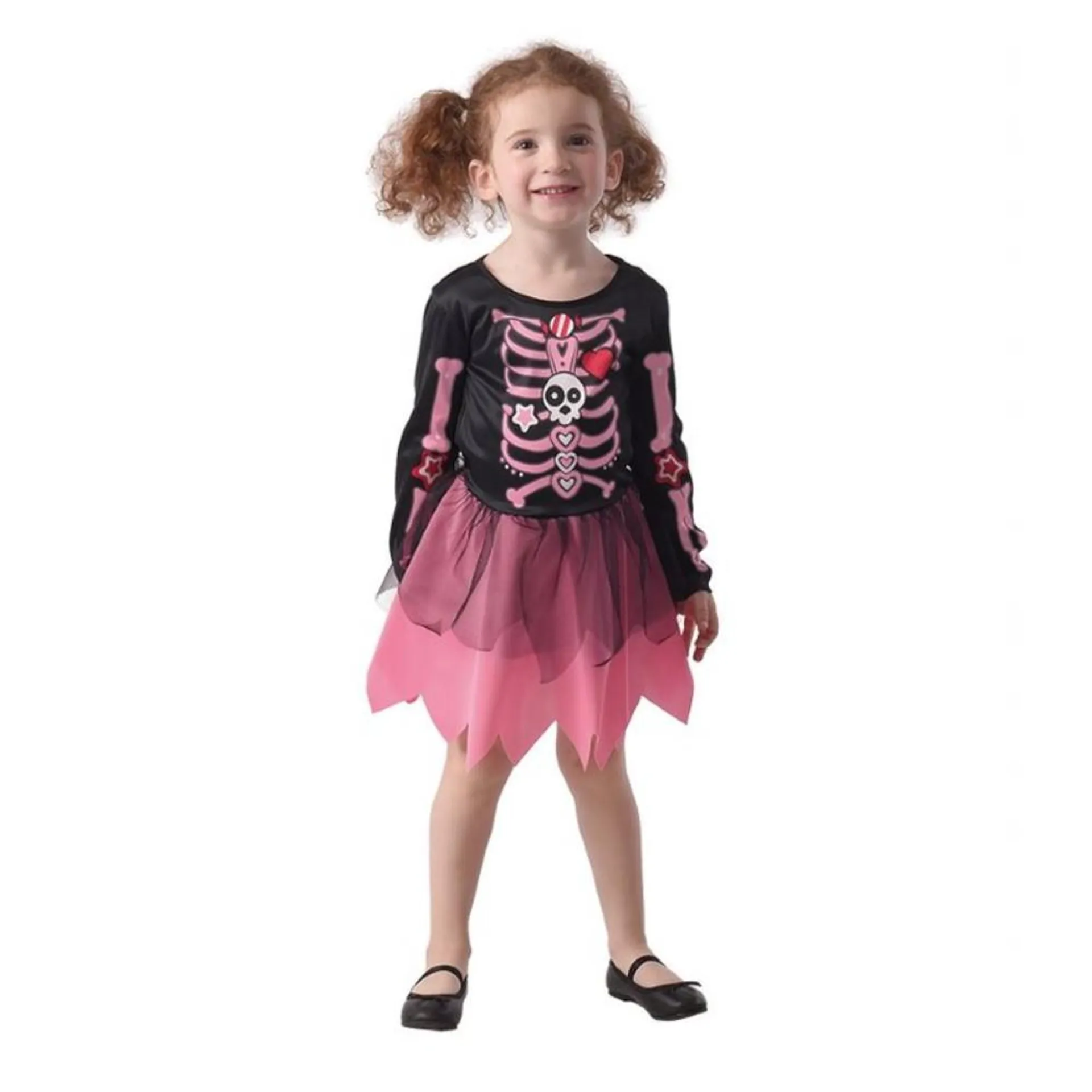 Costume Skeleton Pink Candy Toddler Ea