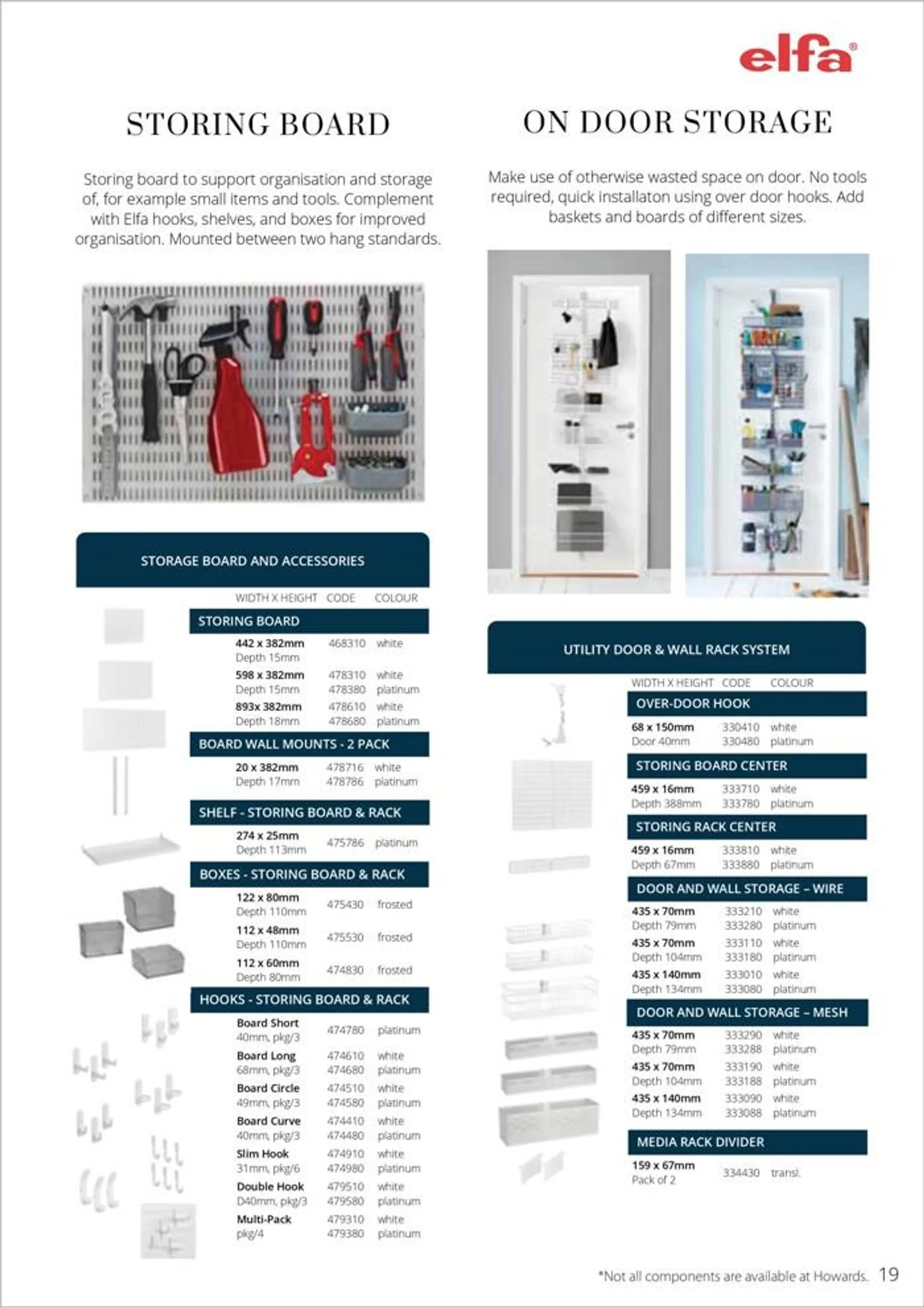 Elfa Product Brochure - Catalogue valid from 21 August to 31 July 2024 - page 19