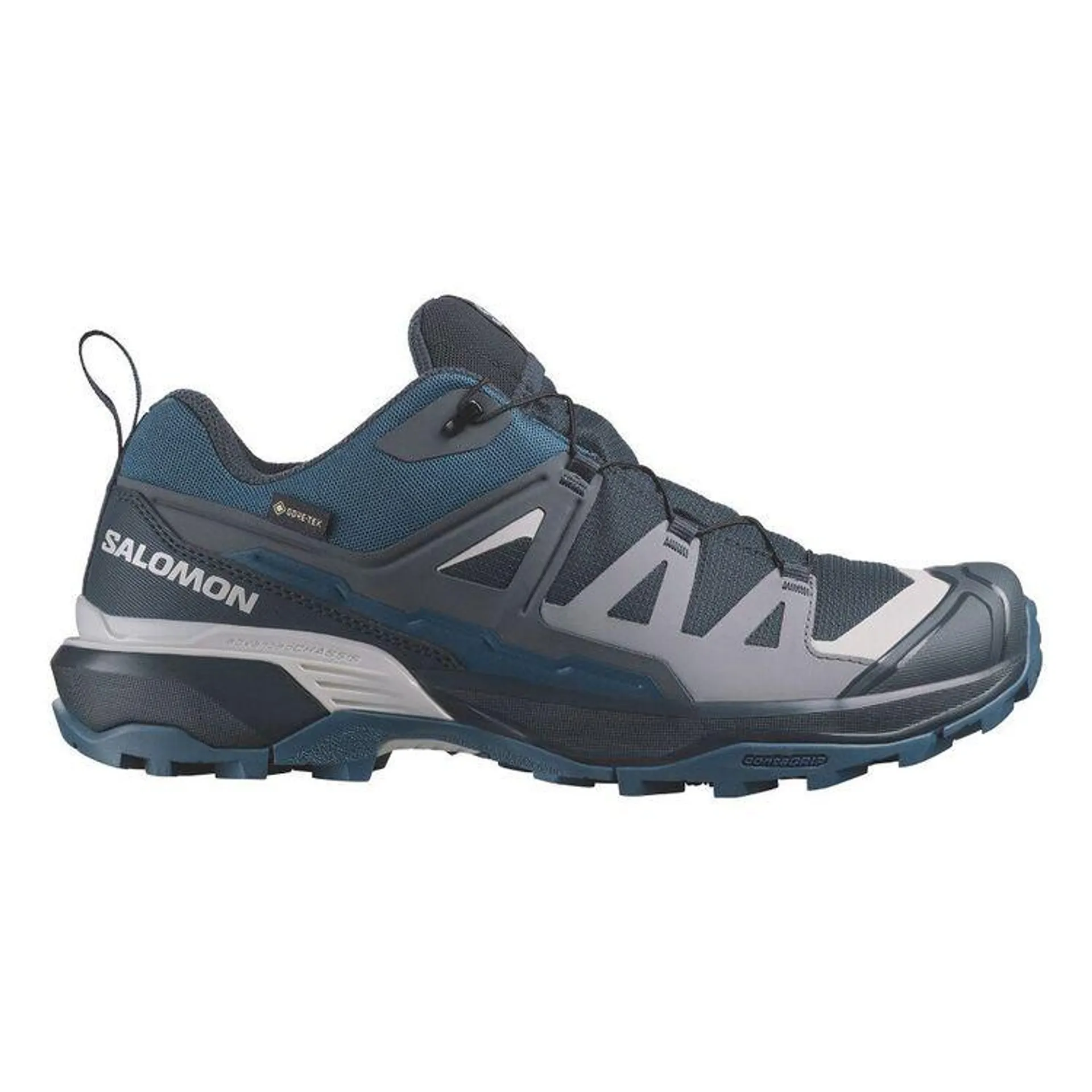 Salomon Men's X Ultra 360 GORE-TEX Low Hiker Carbon / India Ink / Deep Dive