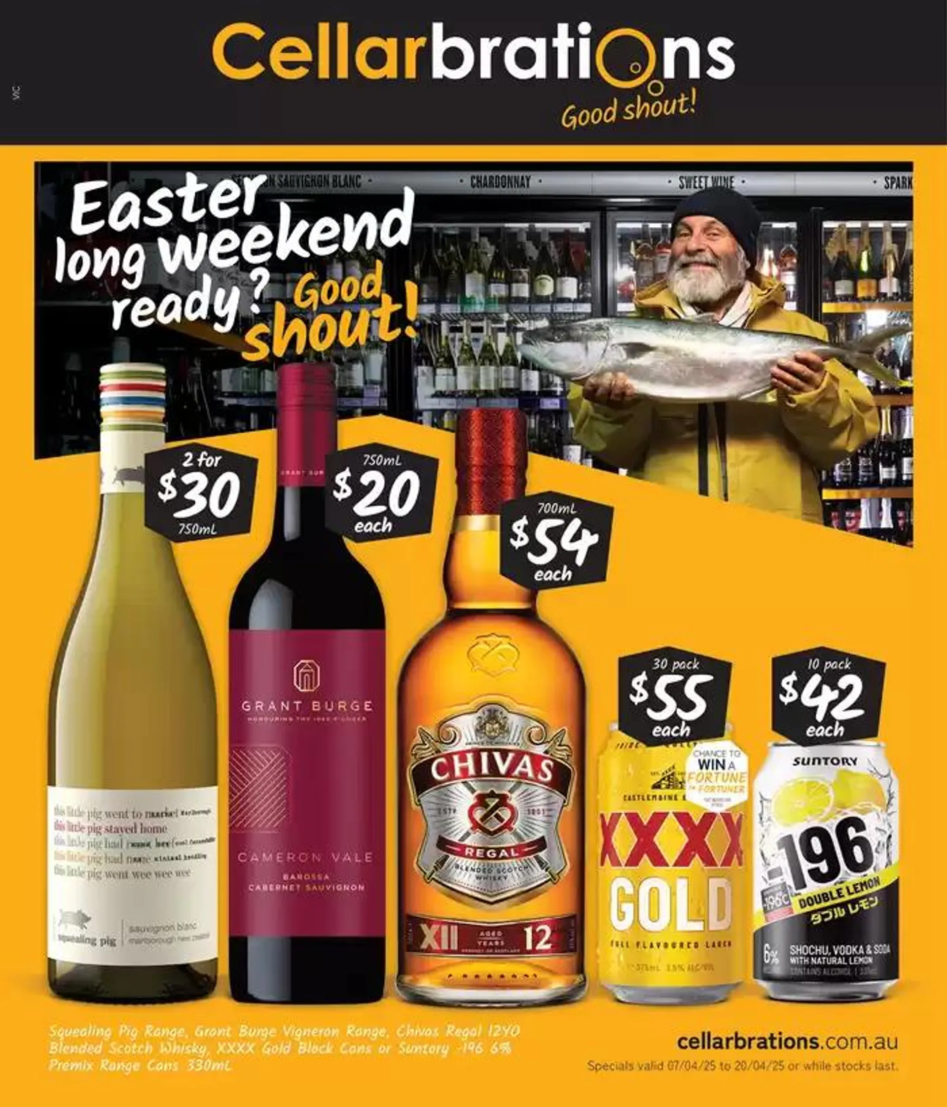 Easter Long Weekend Ready - VIC - Catalogue valid from 7 April to 20 April 2025 - page 1
