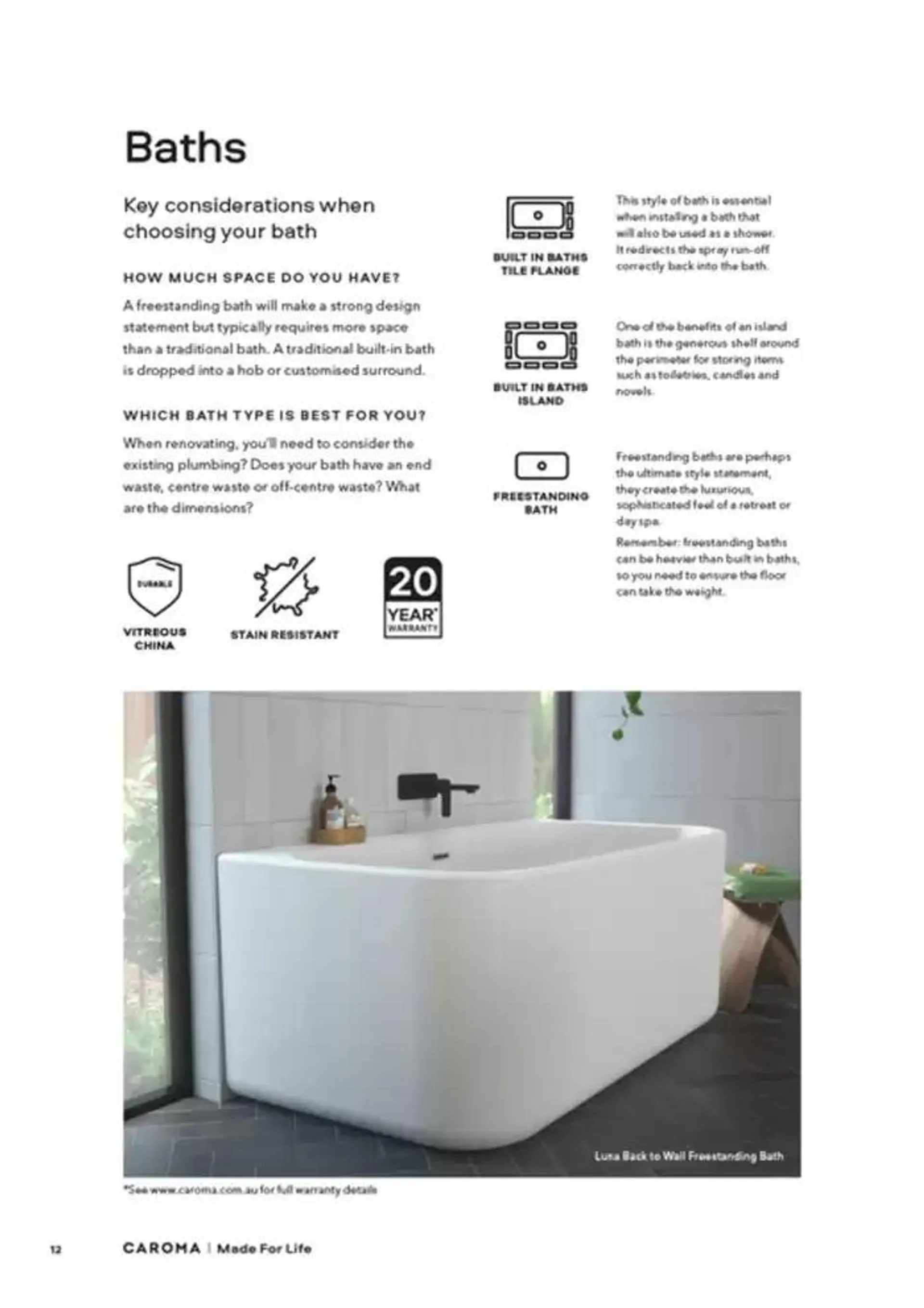 Bathroom Guide - Catalogue valid from 17 October to 15 October 2025 - page 12