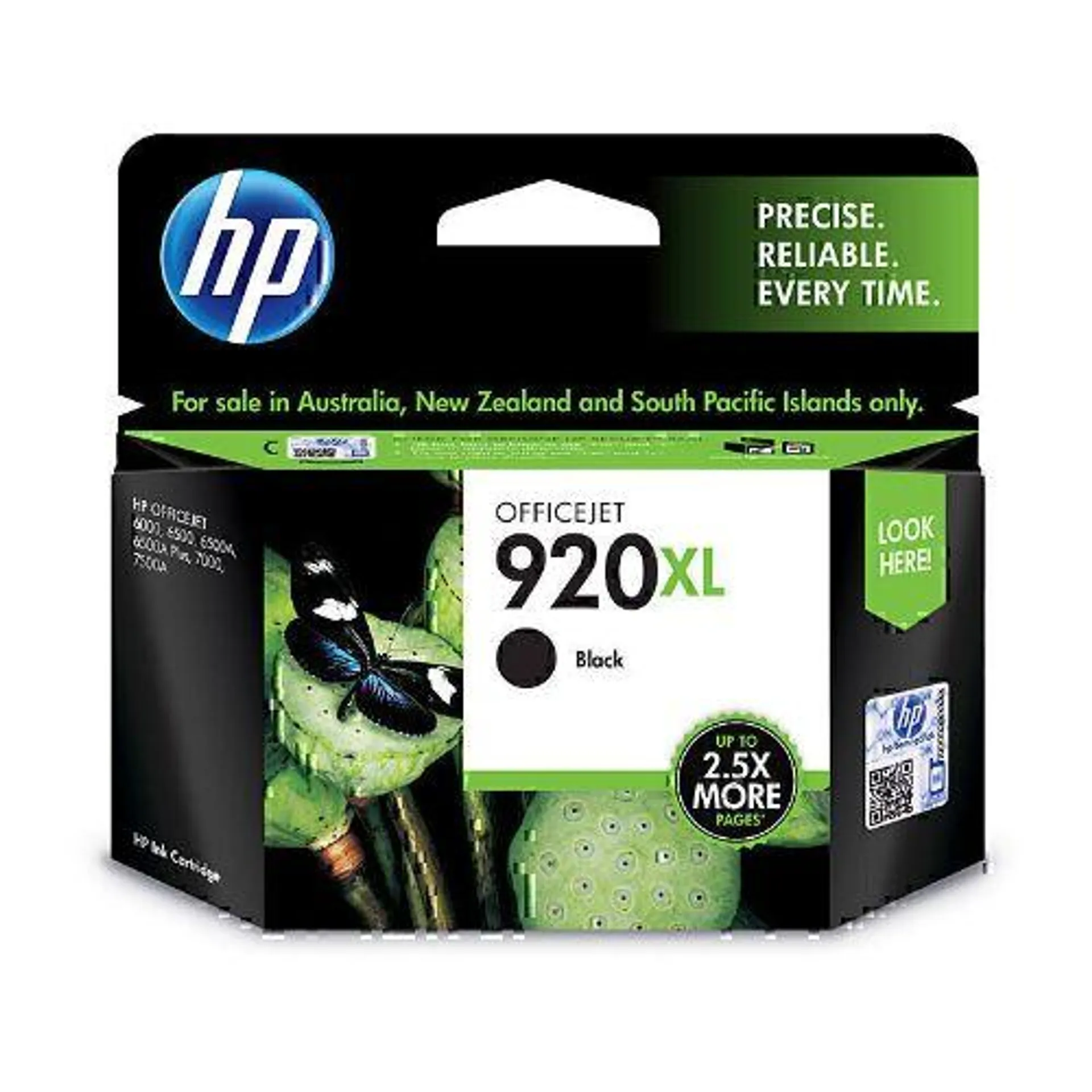 HP 920XL Black Ink Cart