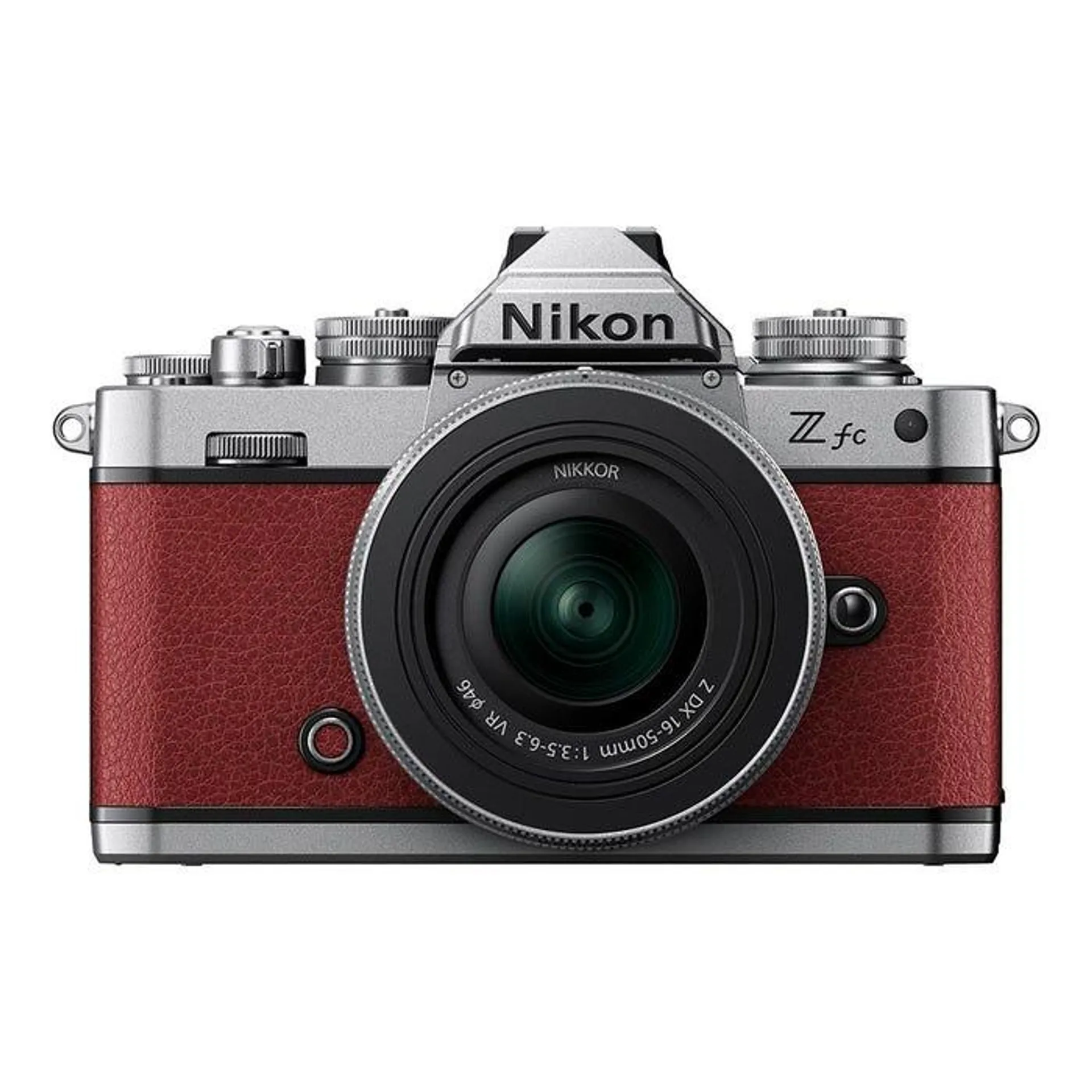 Nikon Z fc Crimson Red with Nikkor Z DX 16-50mm VR SL