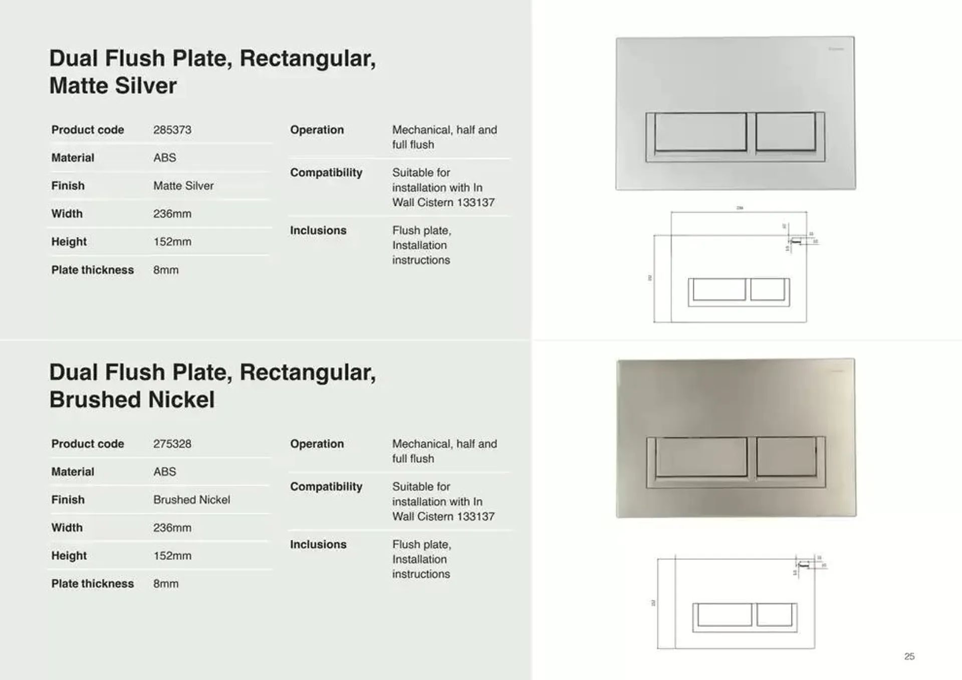 Raymor Brochure Toilets 2025 - Catalogue valid from 24 December to 31 January 2025 - page 25