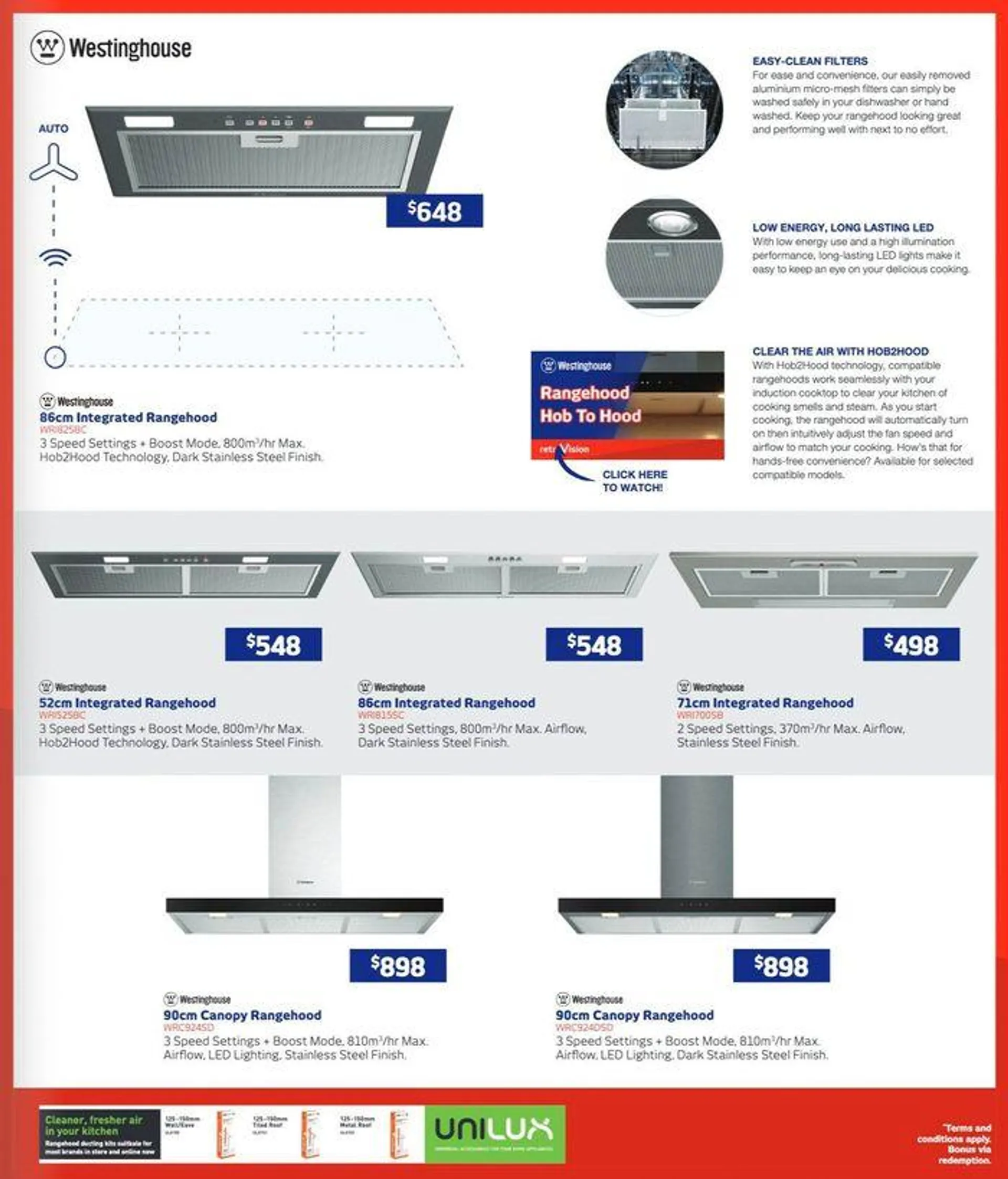 Electrolux & Westinghouse Kitchen Guide - Catalogue valid from 2 August to 31 August 2024 - page 23