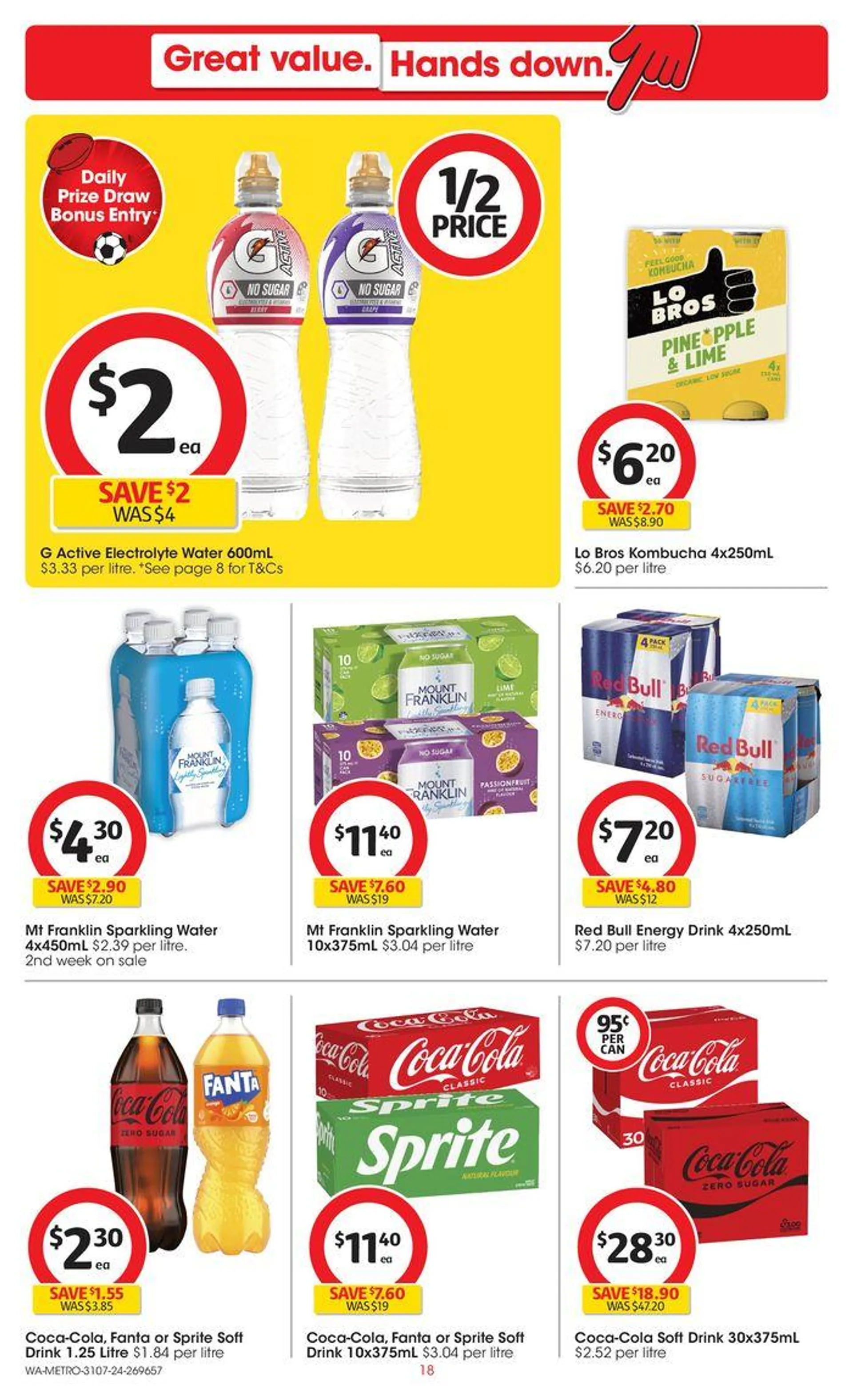 Great Value. Hands Down. - 31st July - Catalogue valid from 31 July to 6 August 2024 - page 18