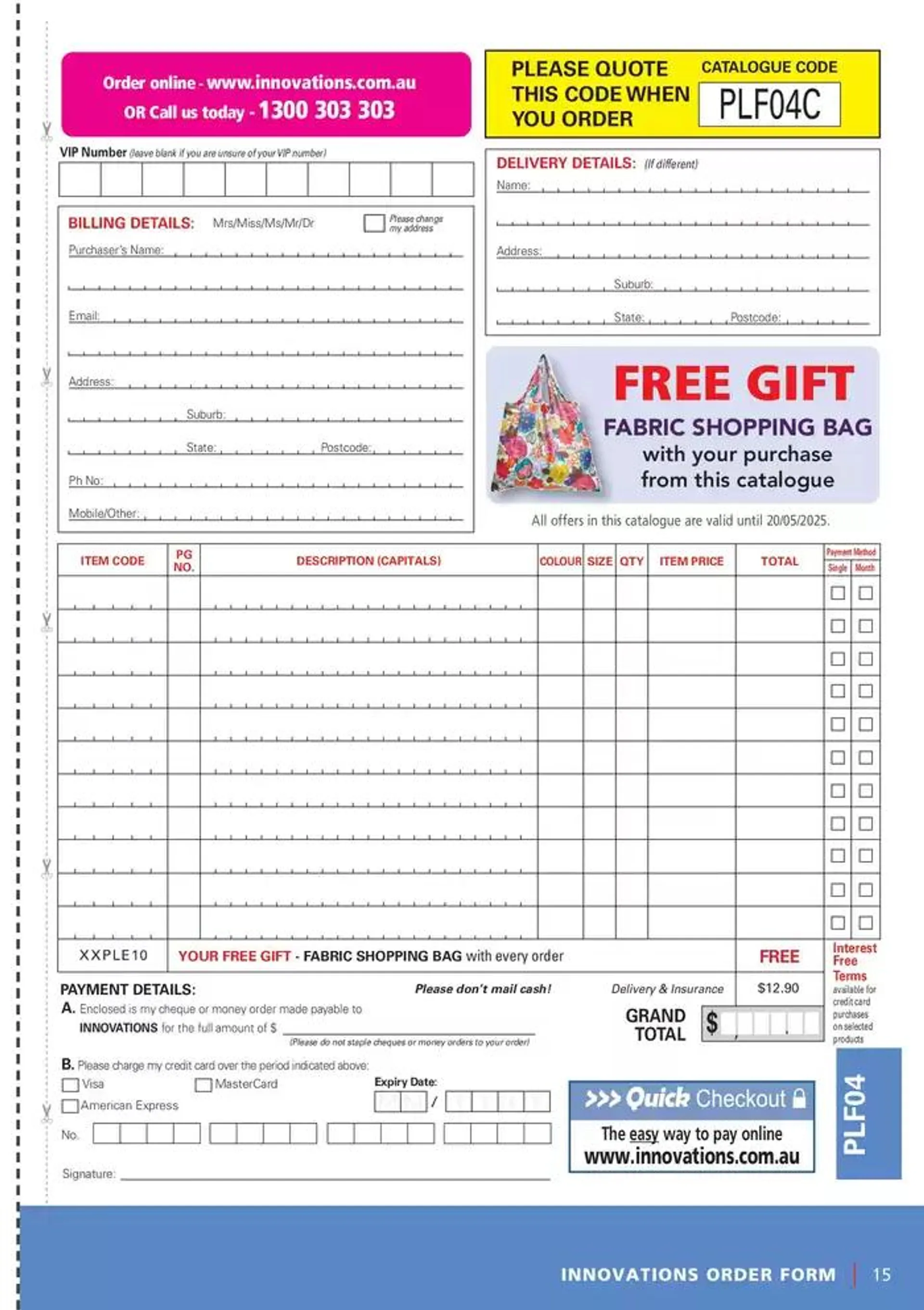 Autumn 2025 - Catalogue valid from 8 April to 31 May 2025 - page 15