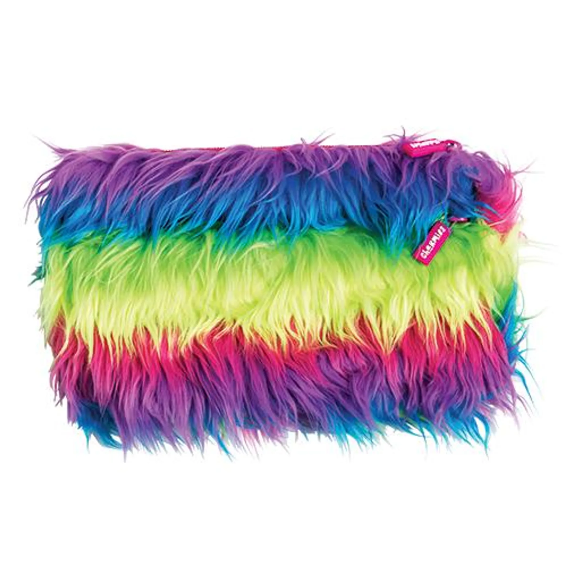 CHARMIES PENCIL CASE FLUFFY RAINBOW